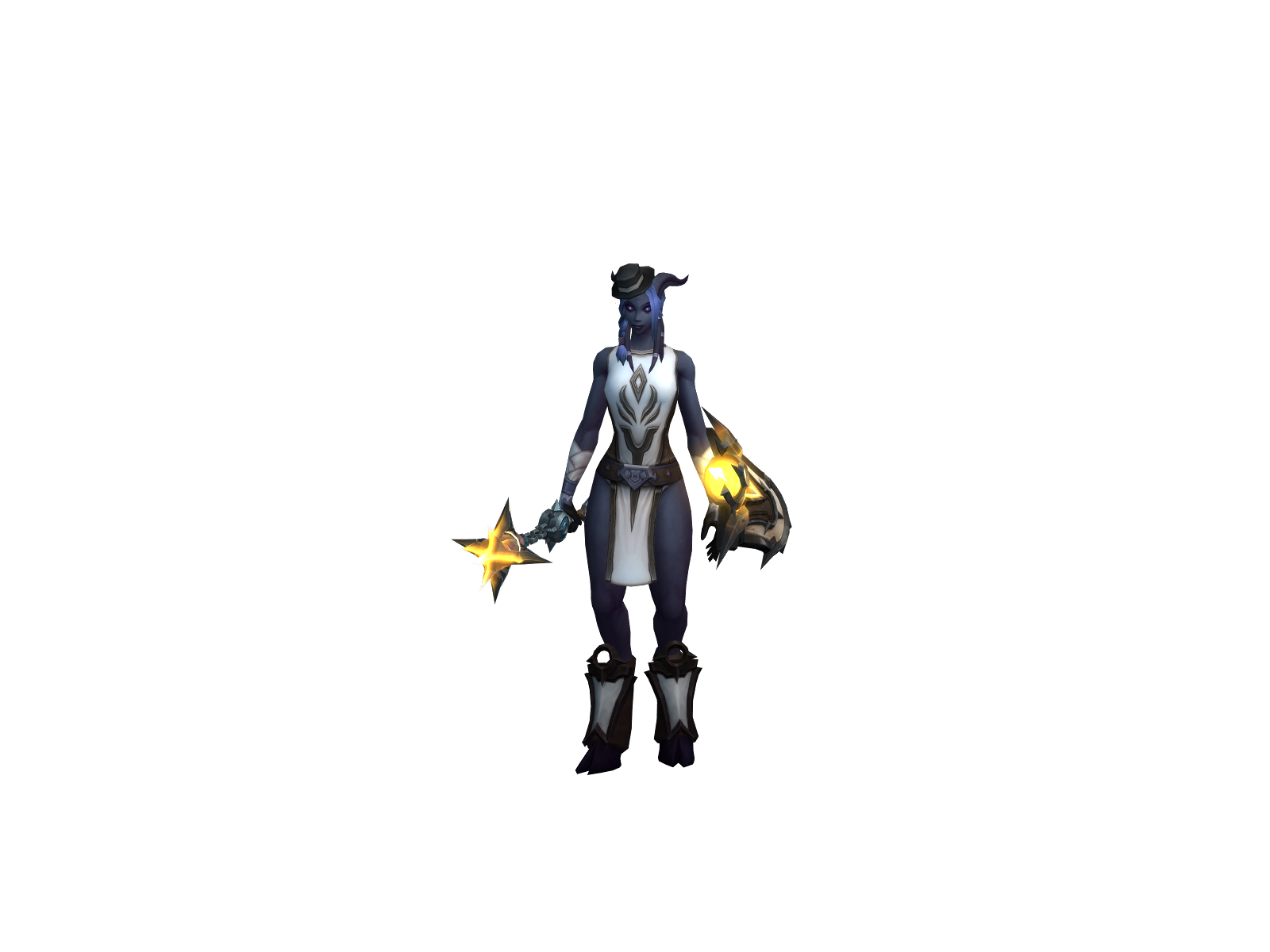 Жезелька 3D character render