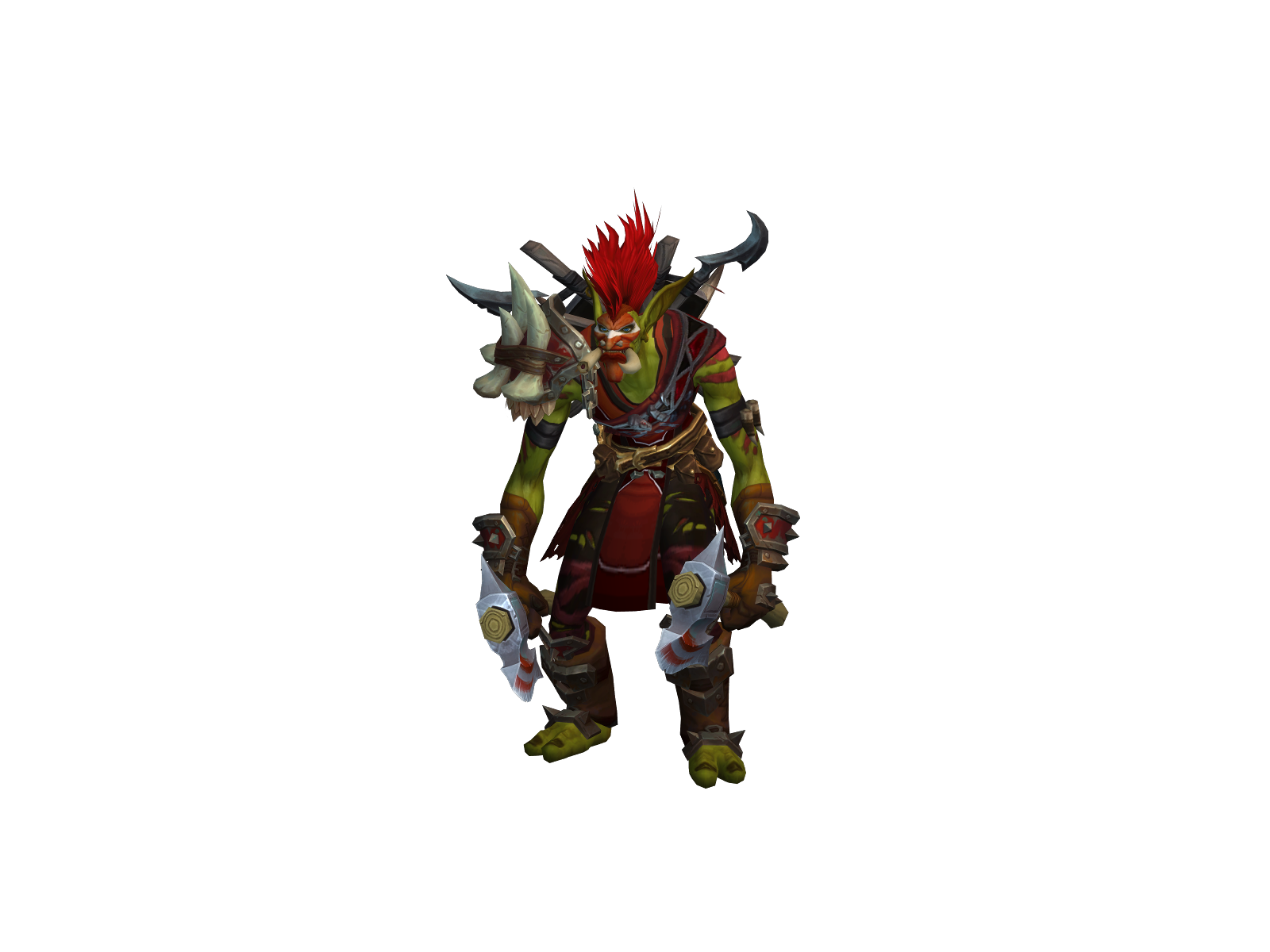Зулджамба 3D character render