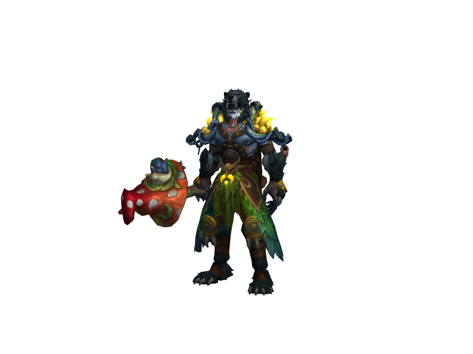 Игланир 3D character render