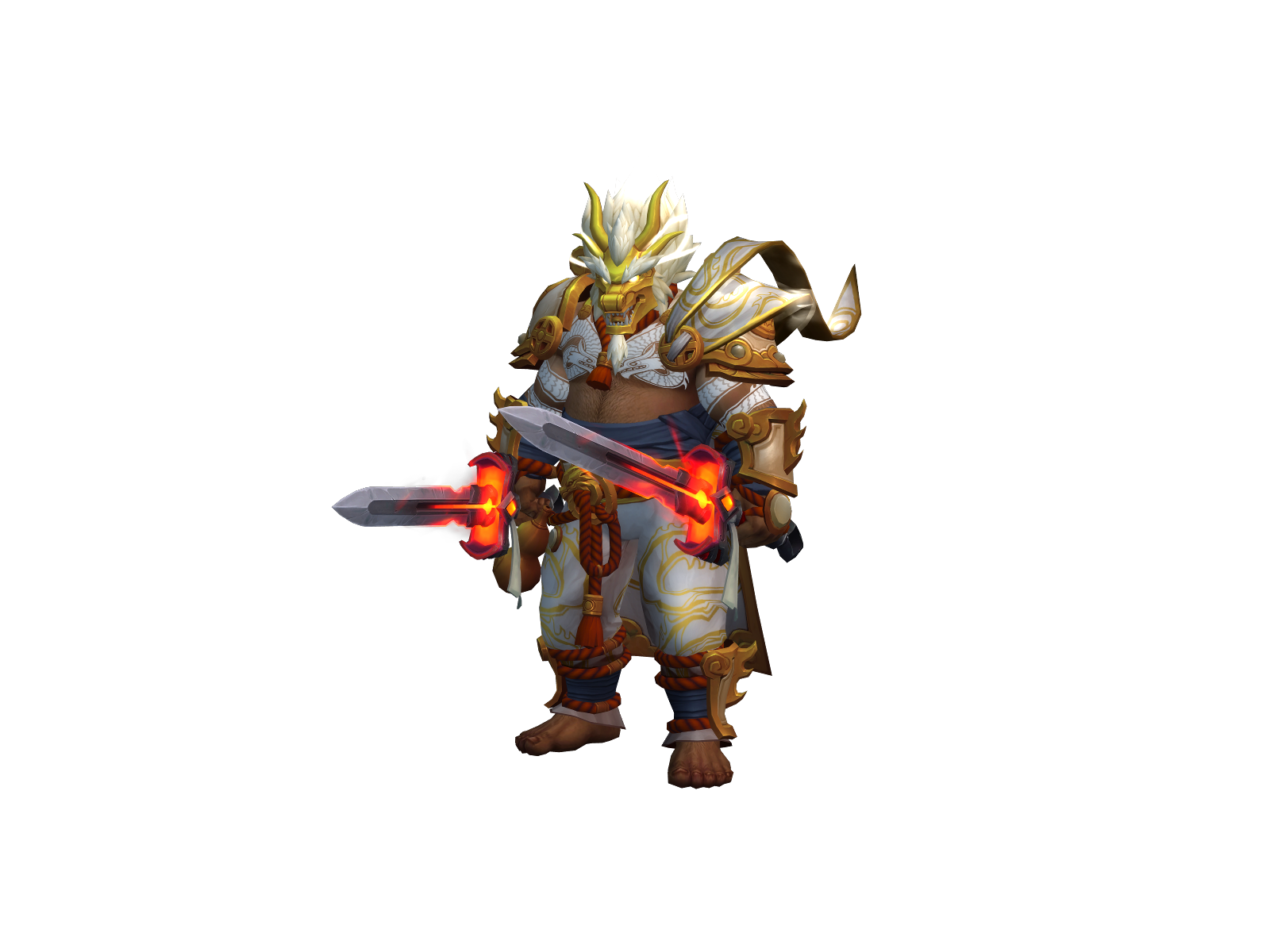 Динвизель 3D character render