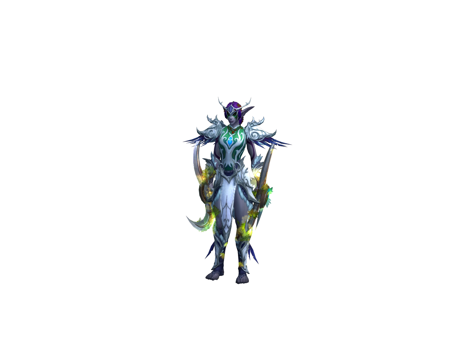 Вэлшаресс 3D character render