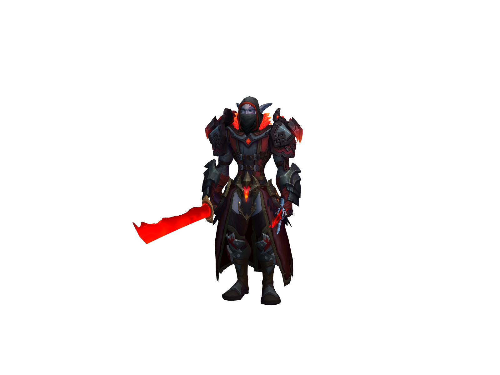 Миннэкири 3D character render