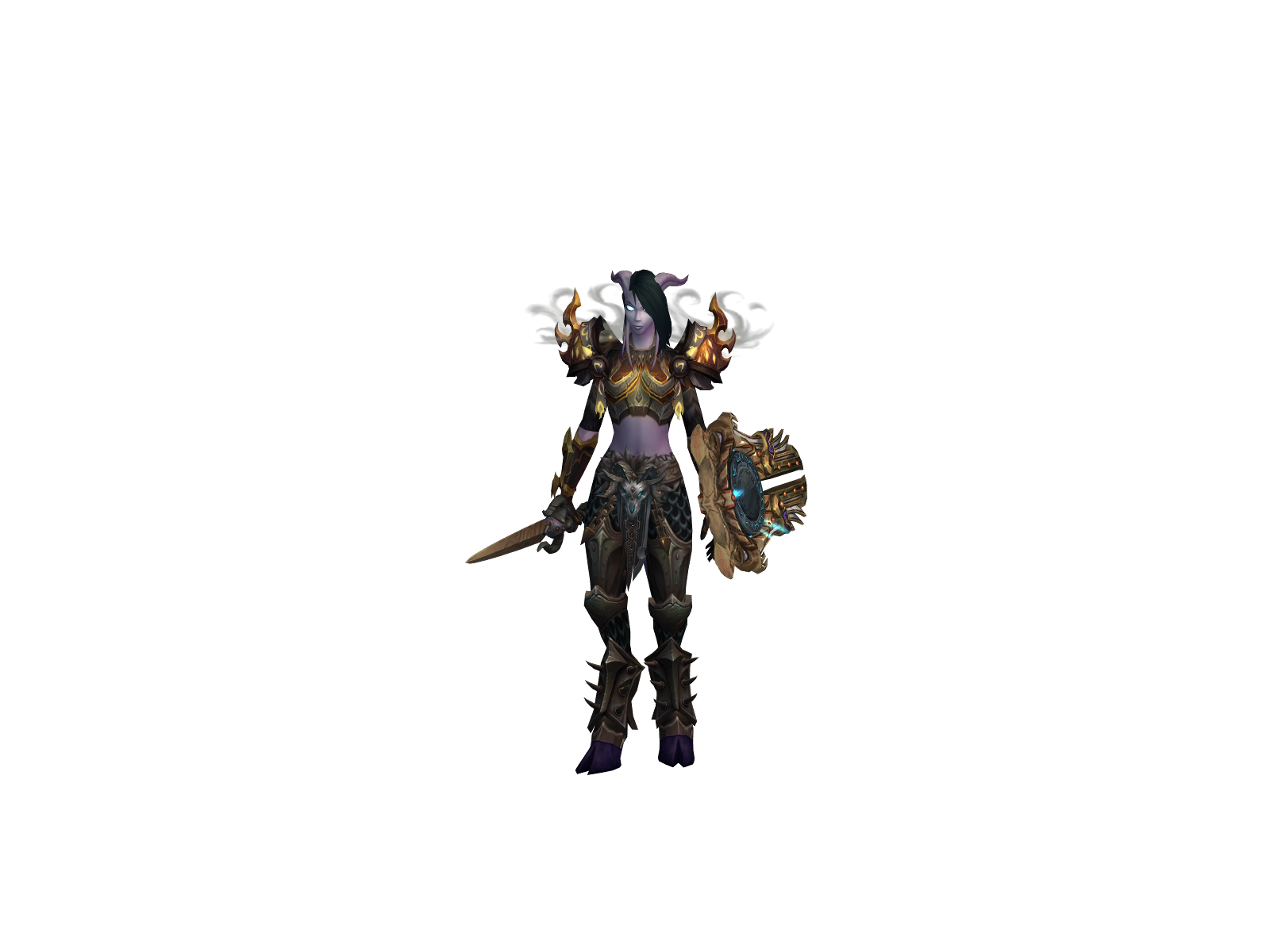 Френчи 3D character render