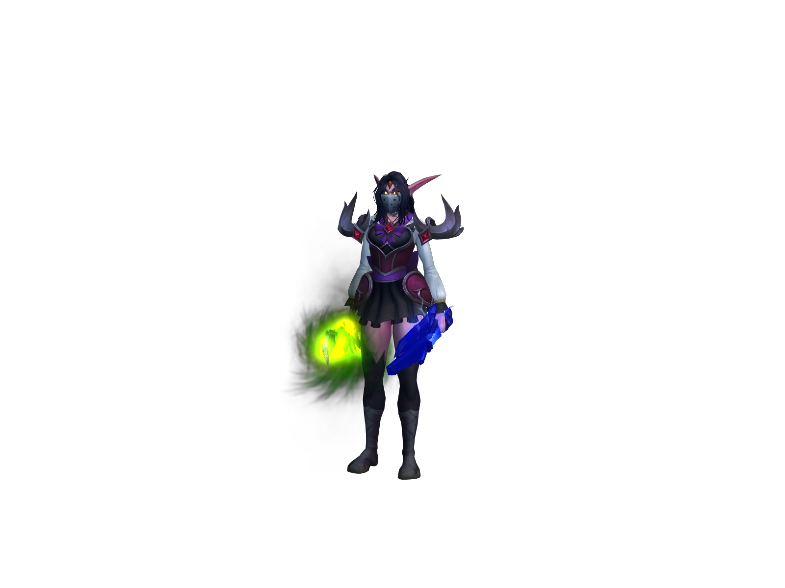 Бывшаяэлуны 3D character render