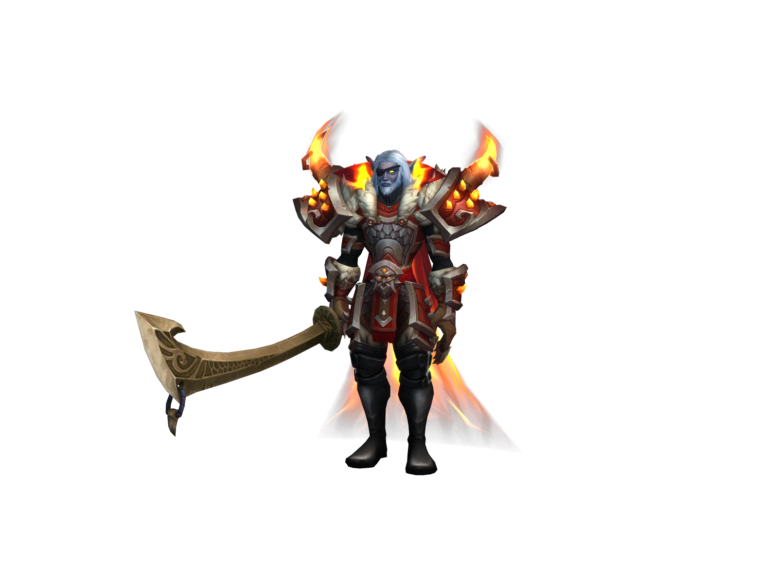 Хищь 3D character render