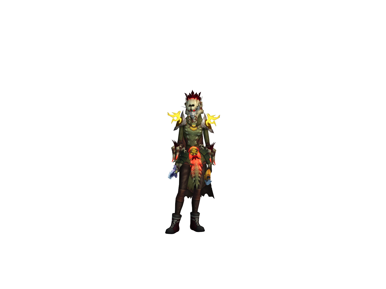 Мугивара 3D character render