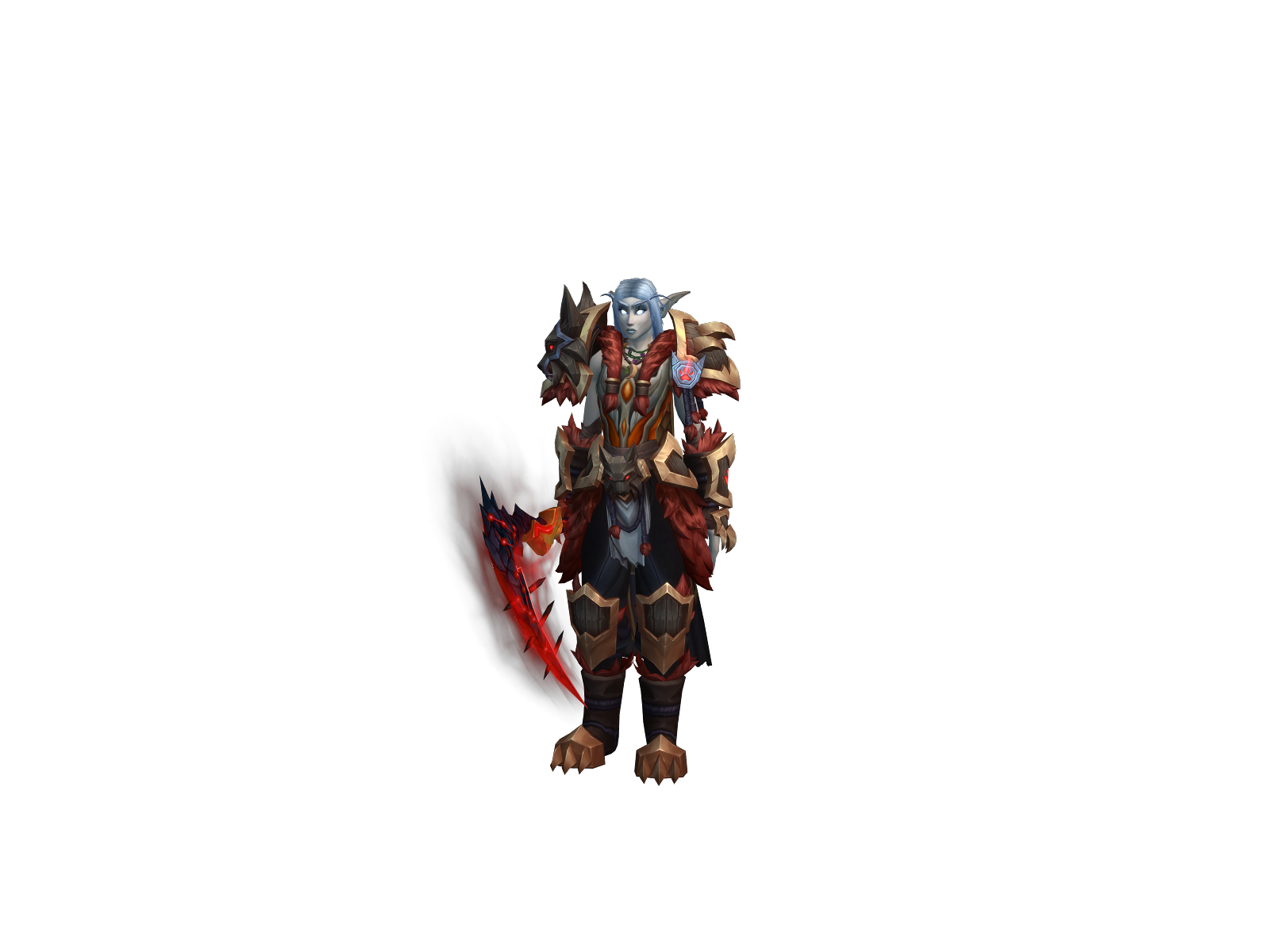 Тарабука 3D character render