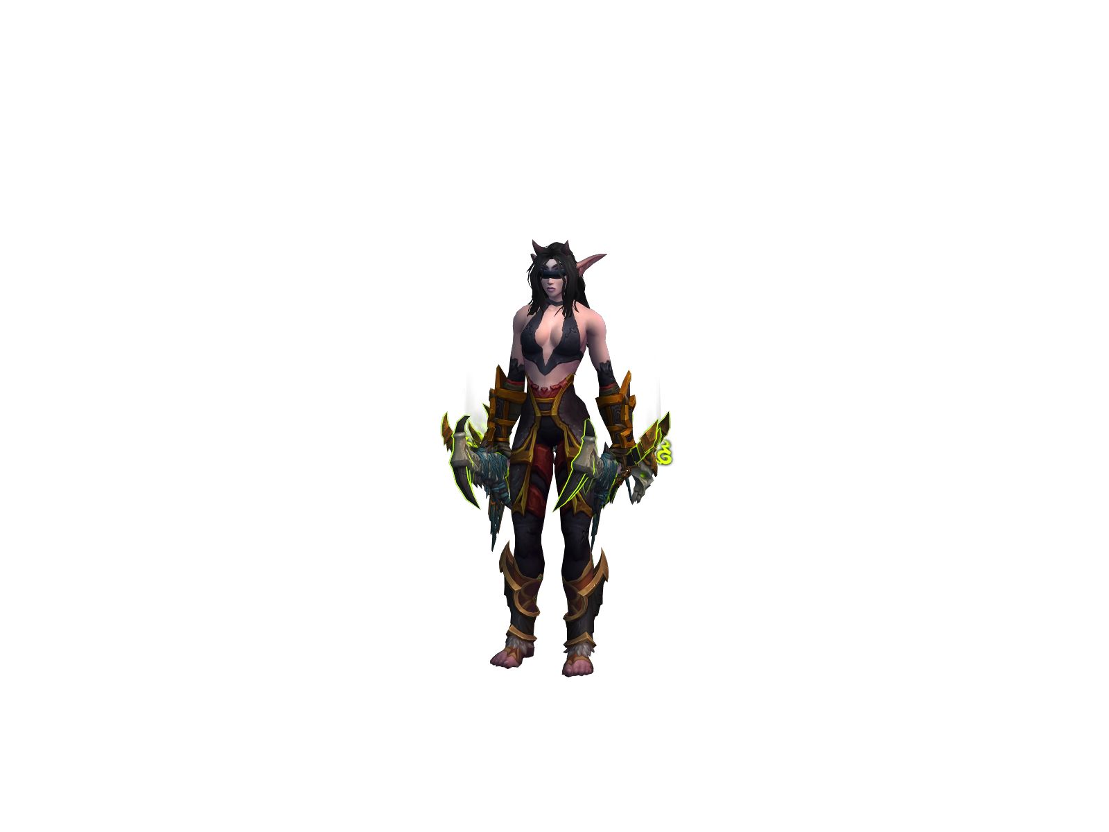 Галаба 3D character render