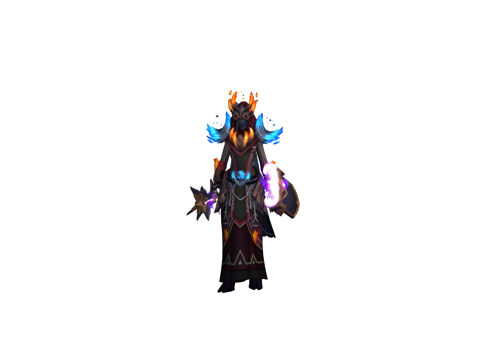 Фесч 3D character render