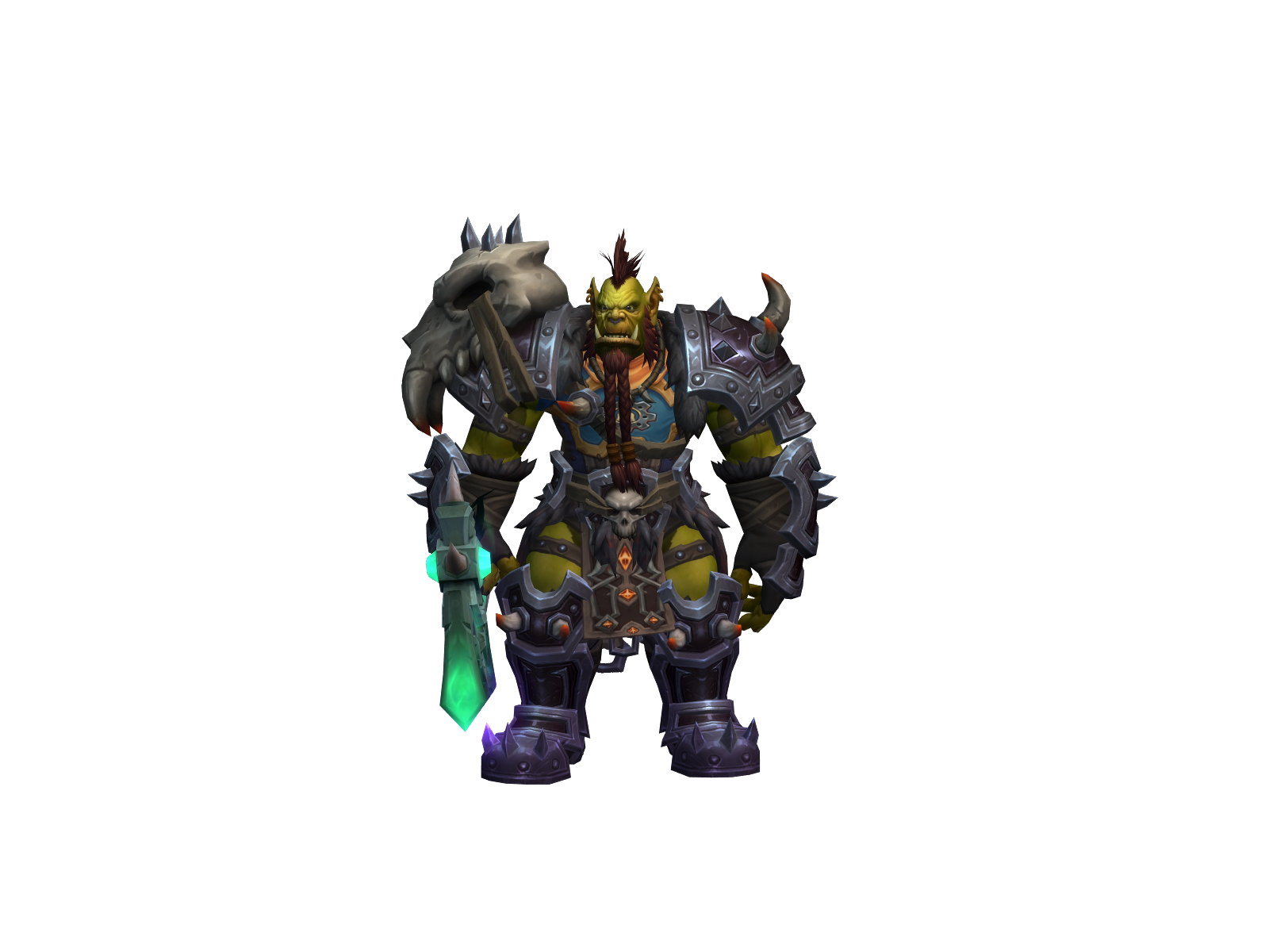 Ержанн 3D character render
