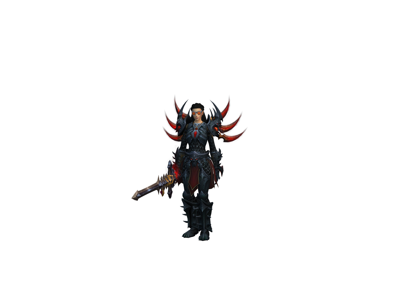 Сефирим 3D character render