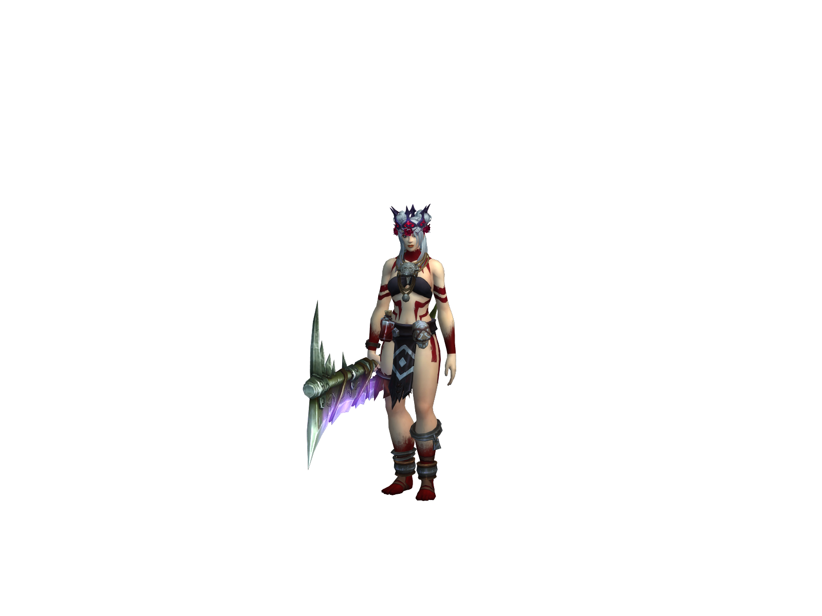 сианитиа 3D character render