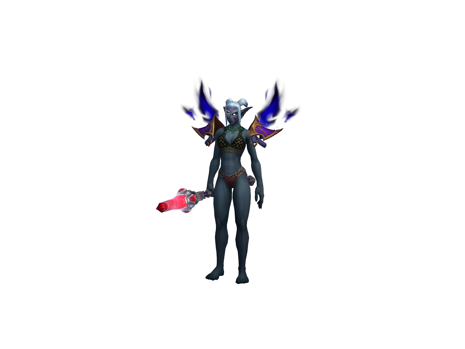Шипмико 3D character render
