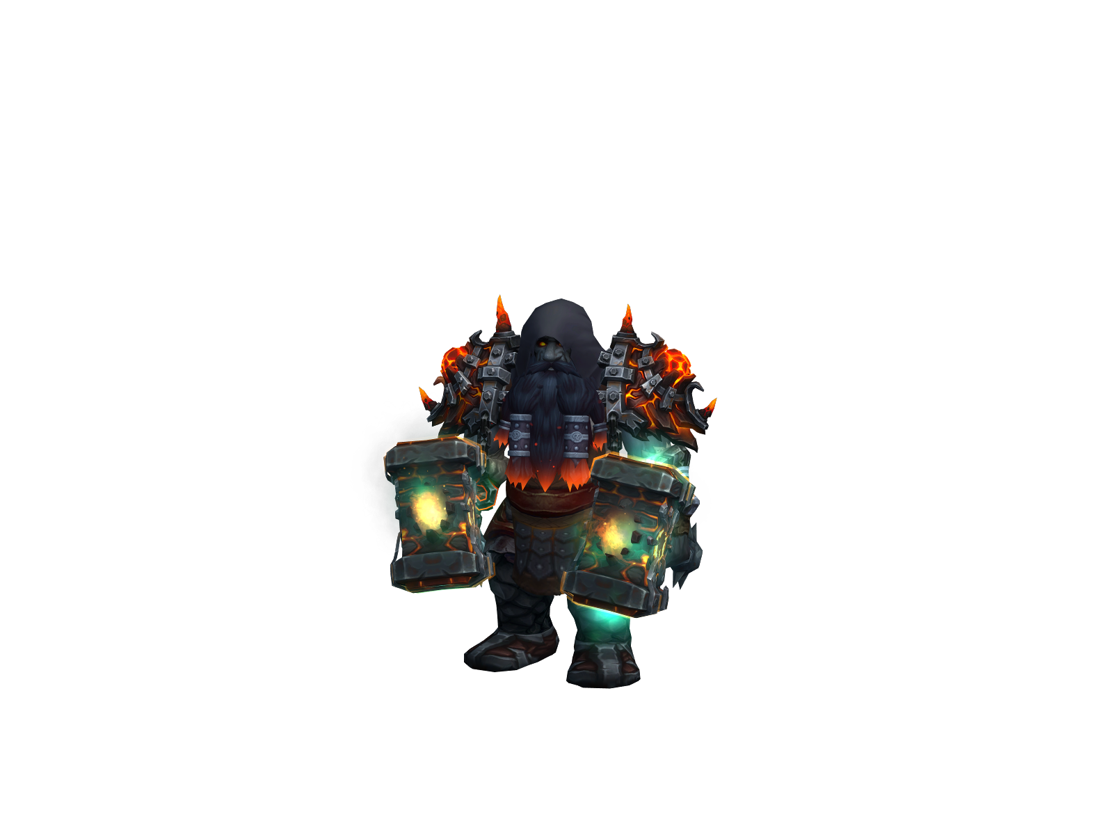 Энхолот 3D character render