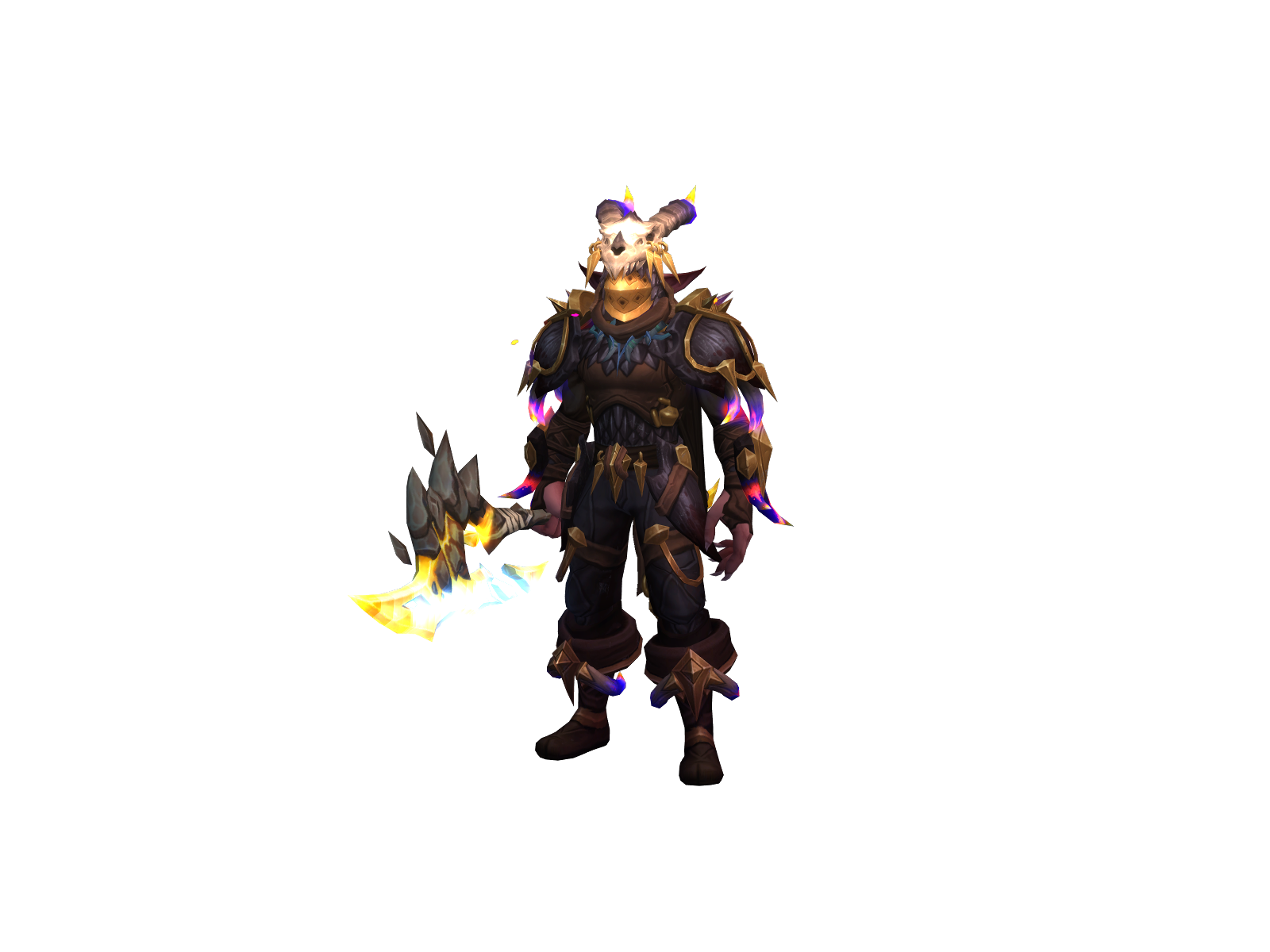 Диктык 3D character render