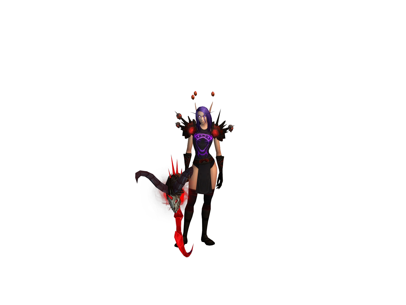 Куалема 3D character render