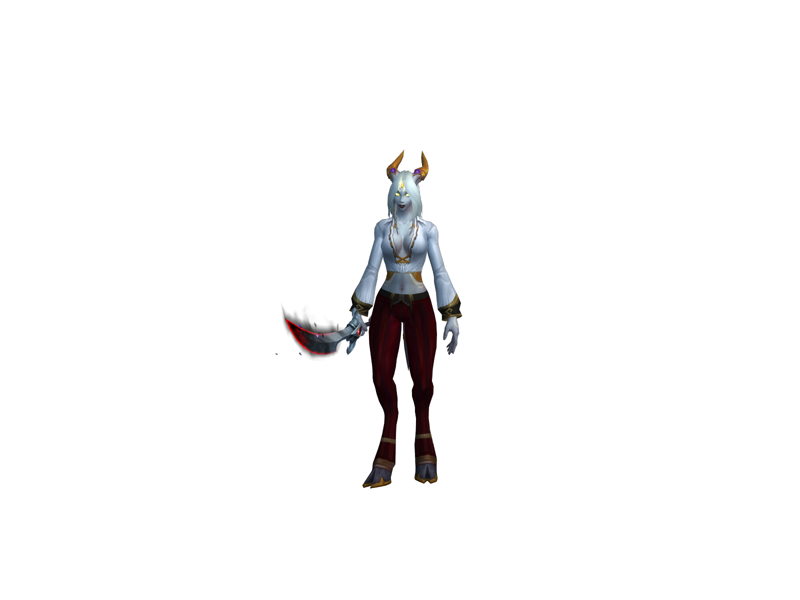 Гелиона 3D character render