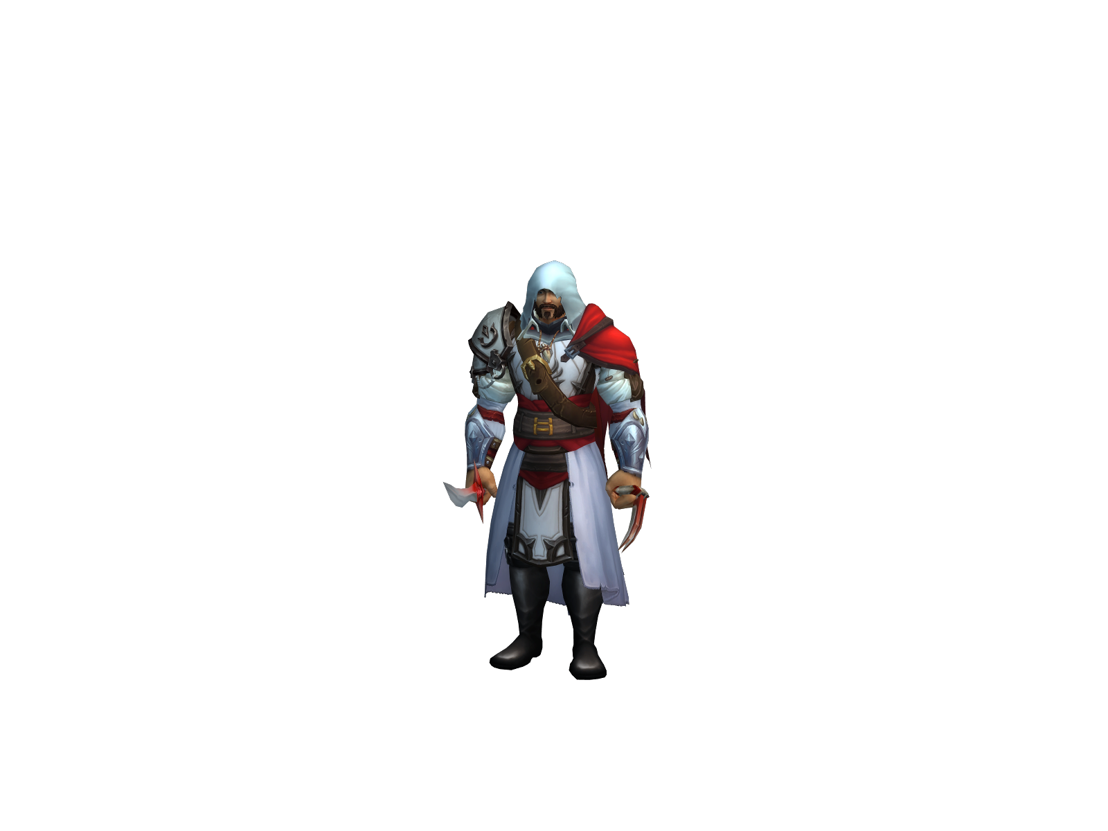 Дэритор 3D character render