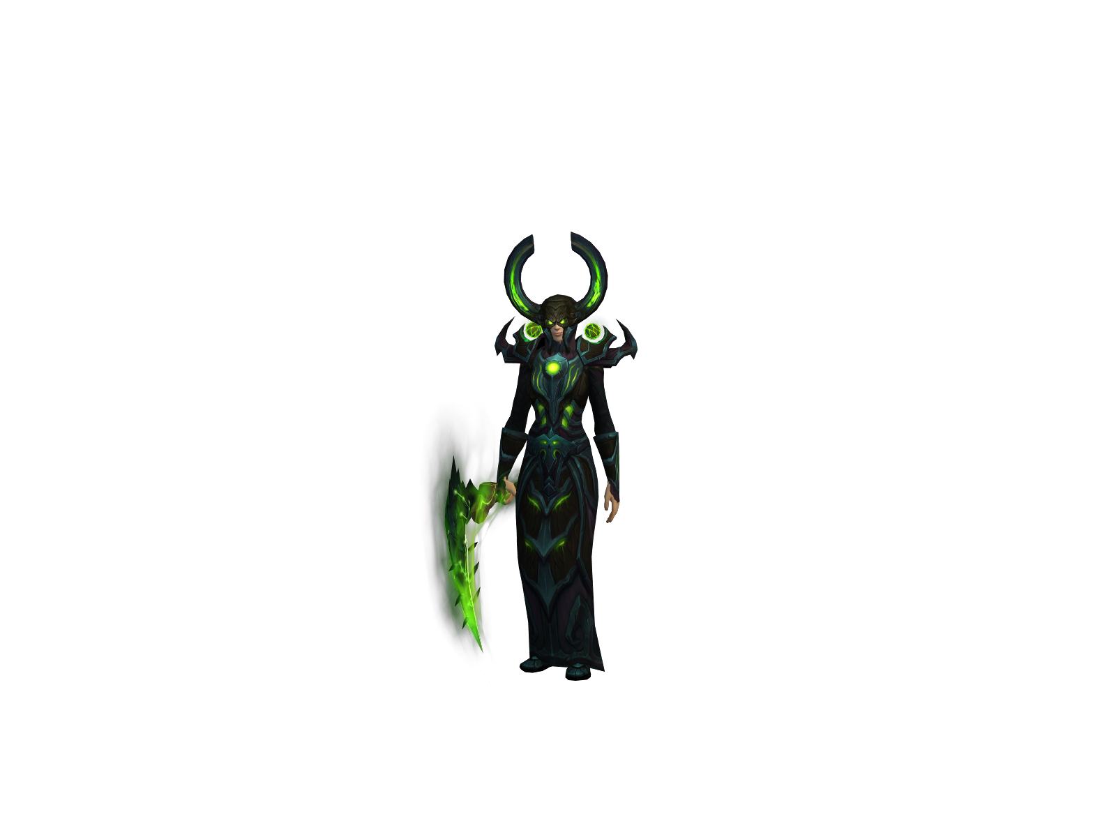 Ватанагаси 3D character render