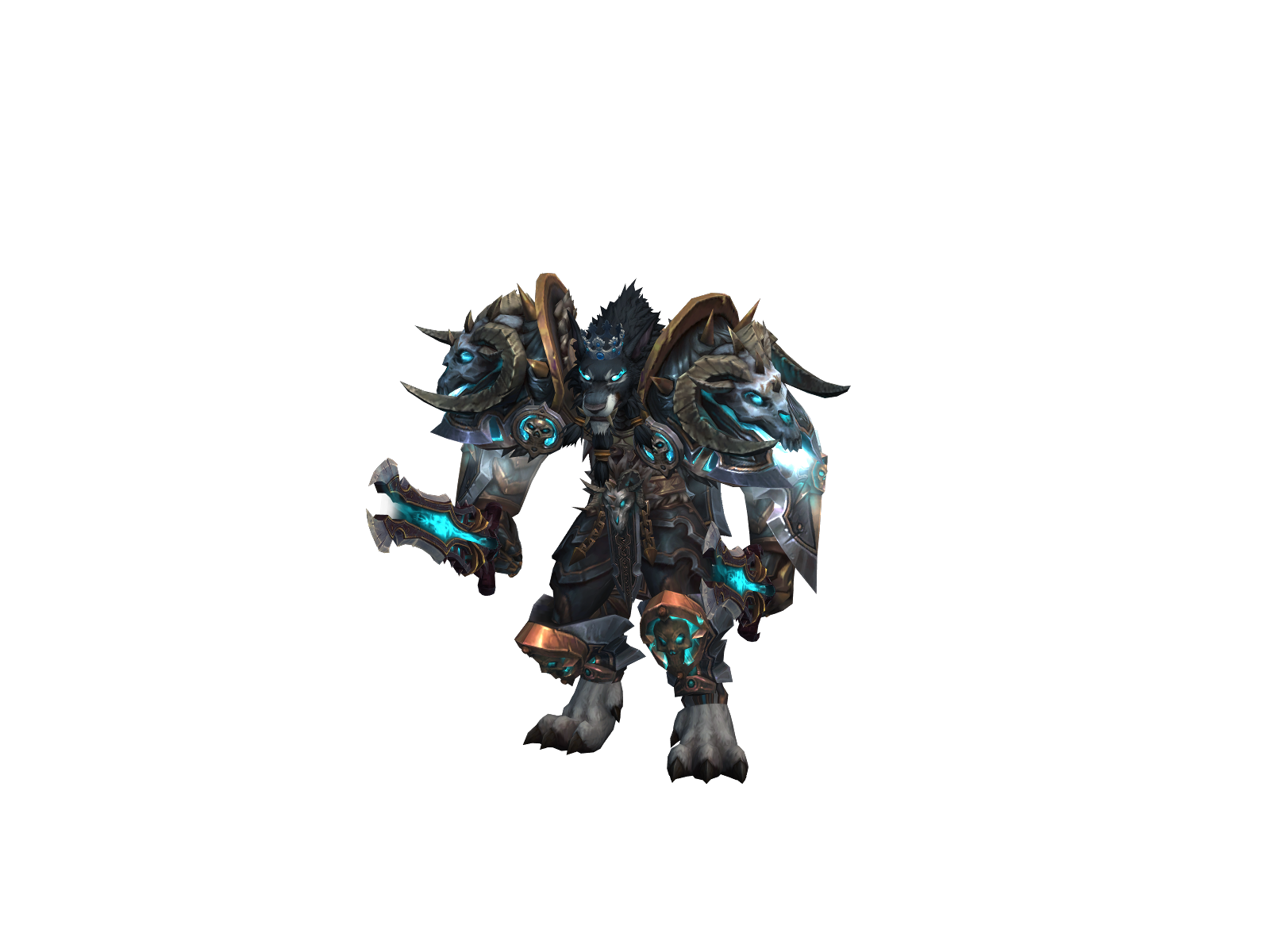 Ермаклич 3D character render