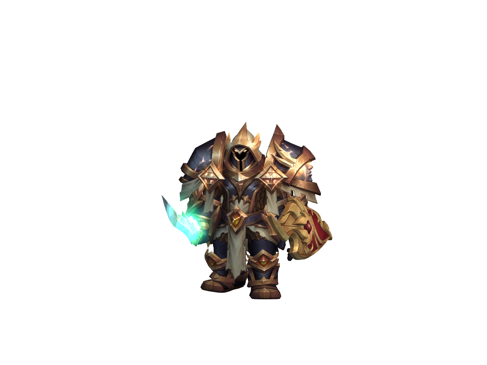 Дваргоновец 3D character render