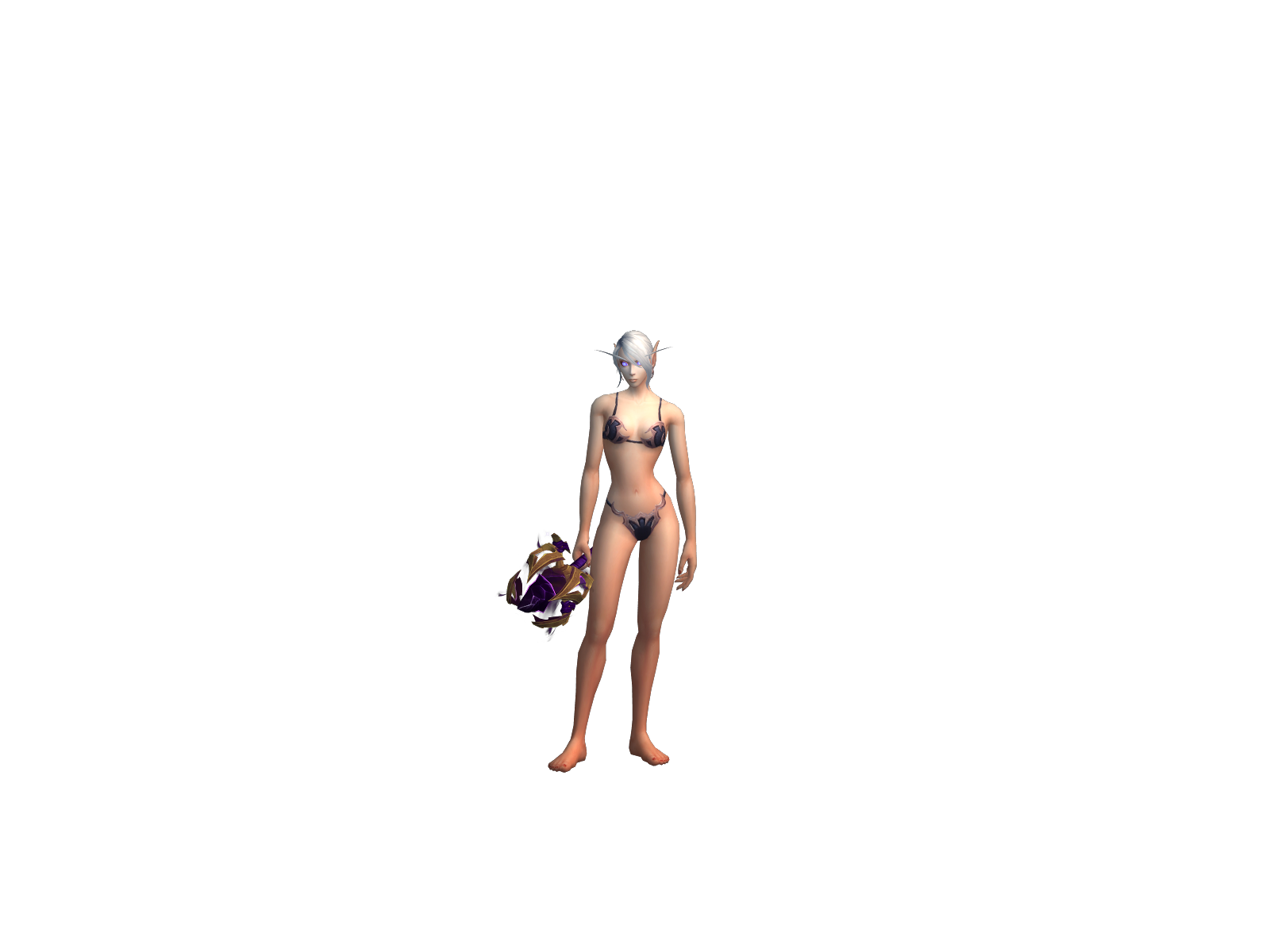 Хевимаг 3D character render