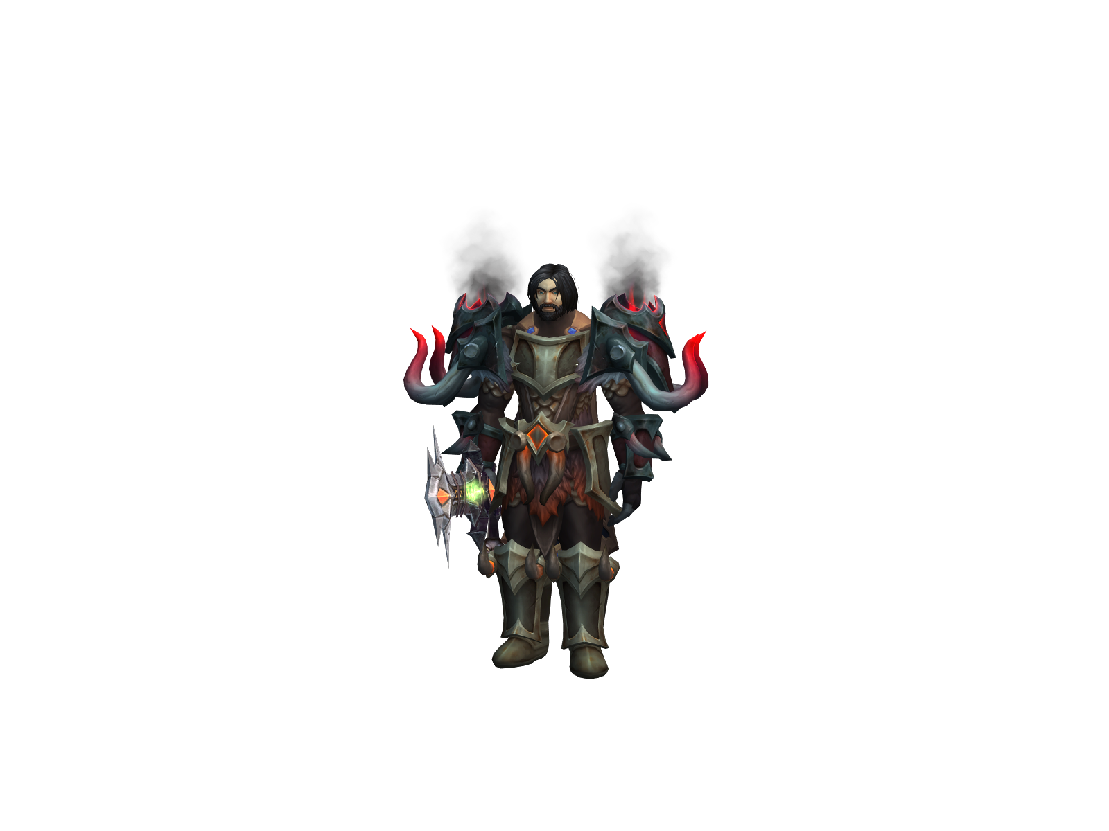 Моррдрет 3D character render