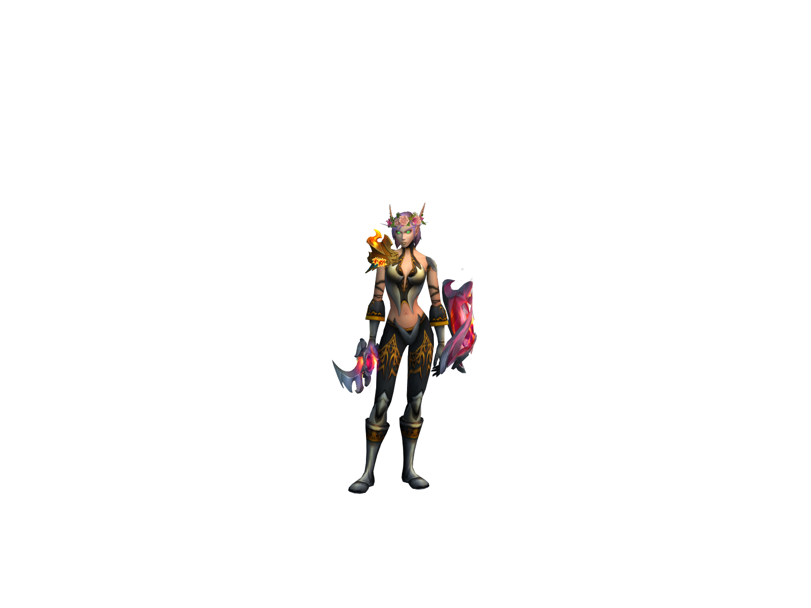 Дагасса 3D character render