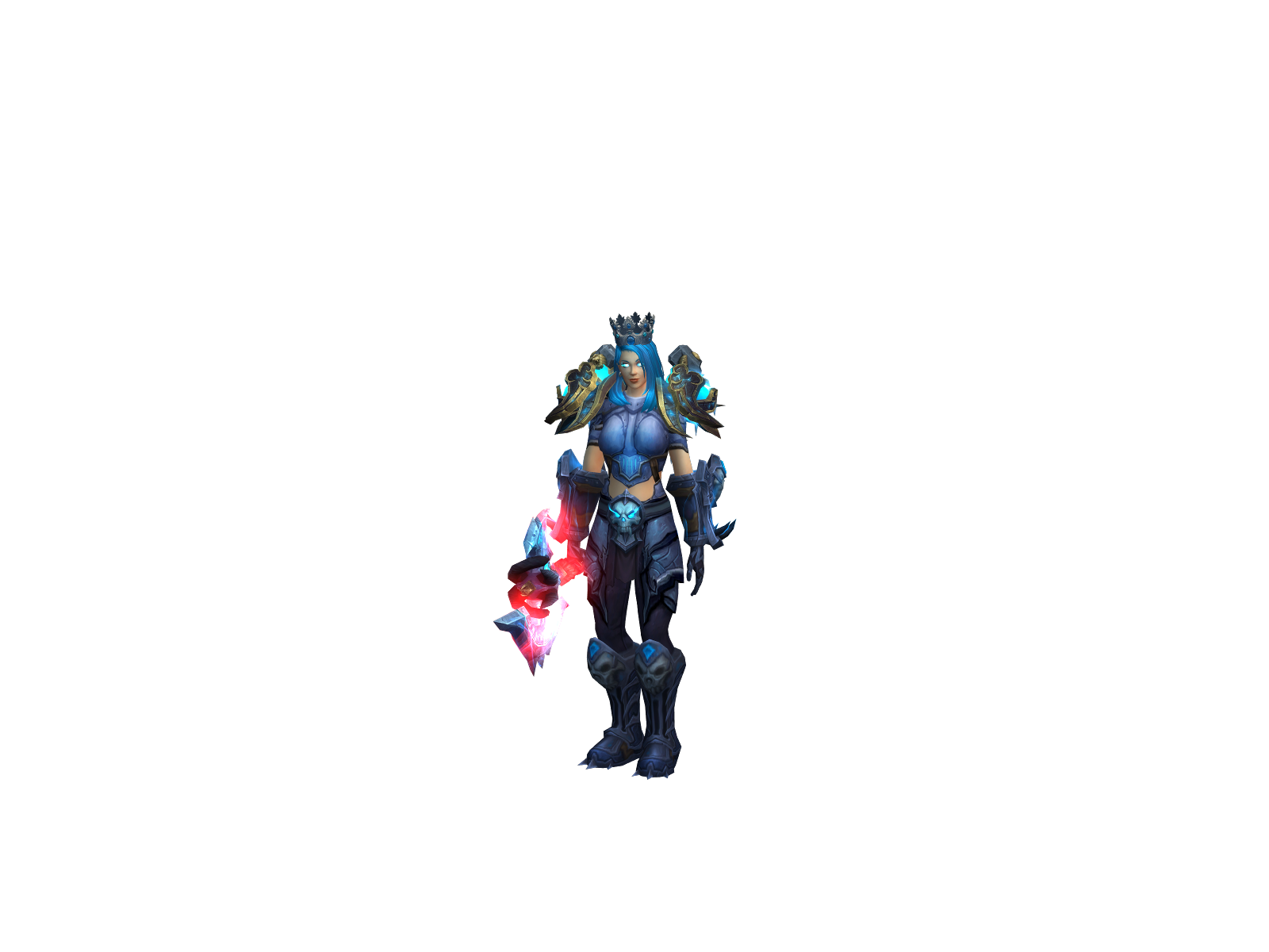 Лиденая 3D character render