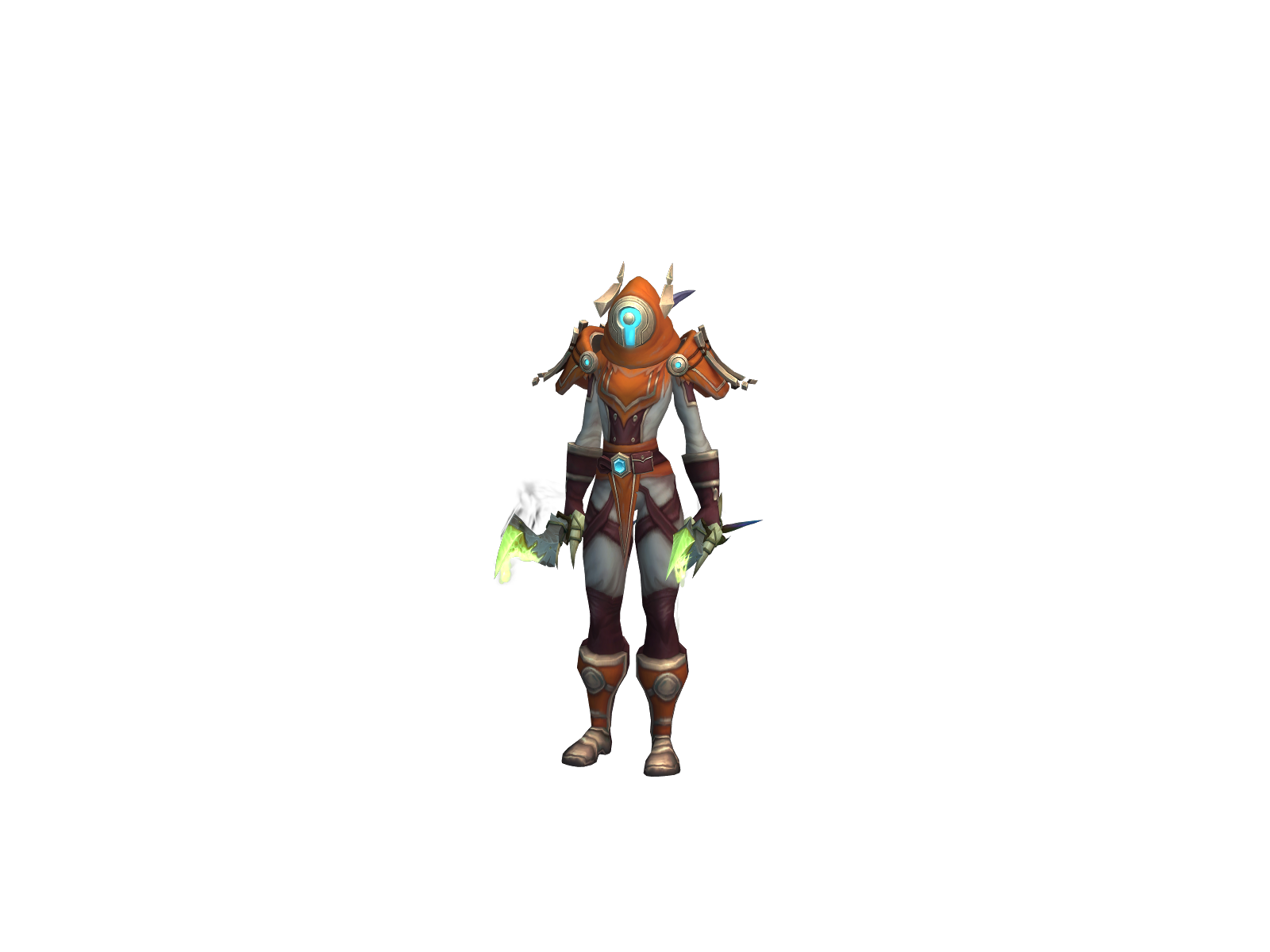 Скирона 3D character render