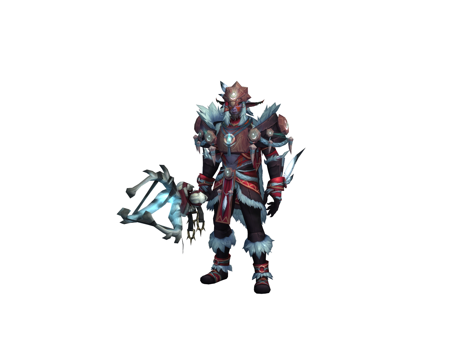 Истекай 3D character render