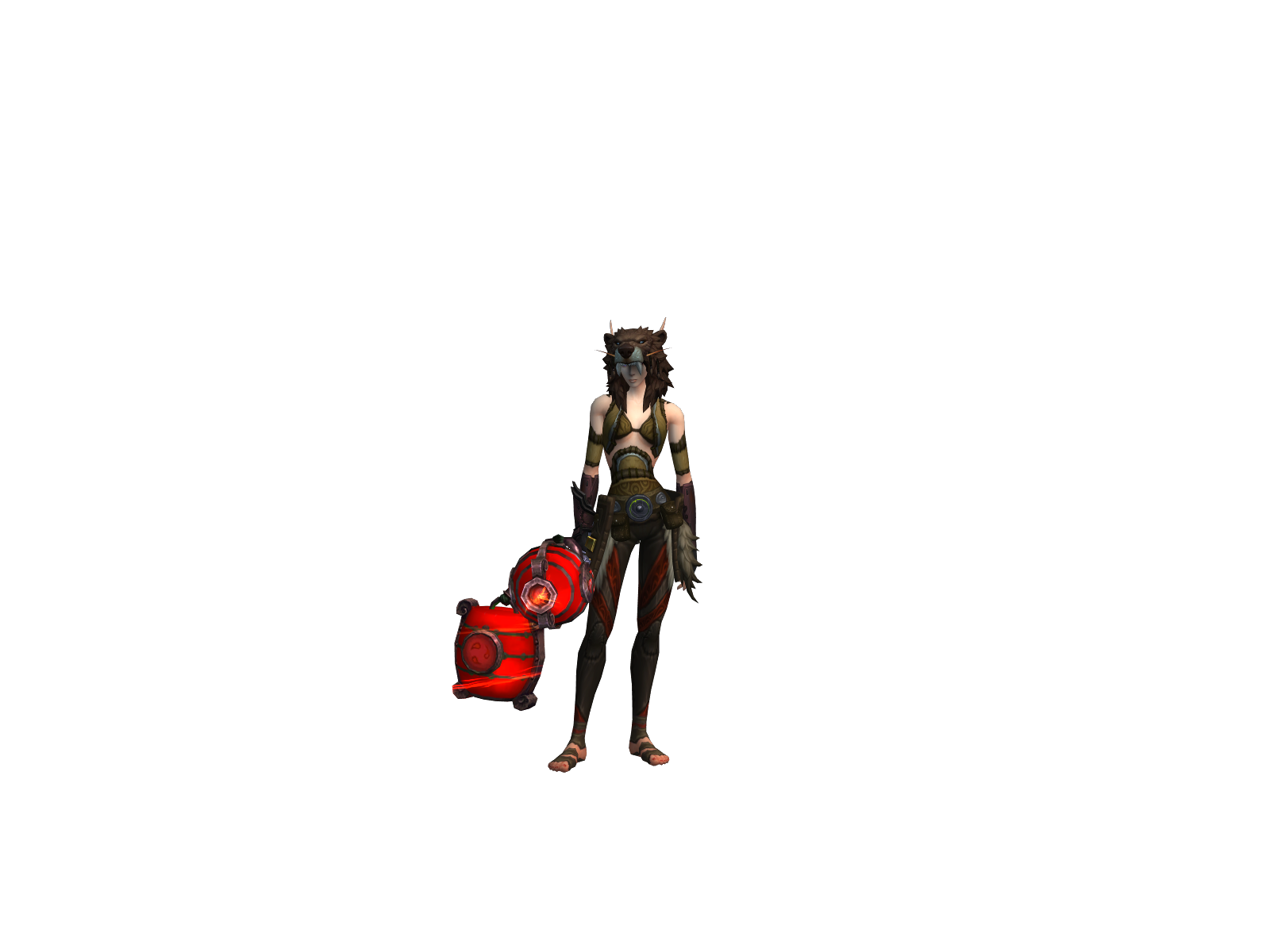 Ниилейя 3D character render