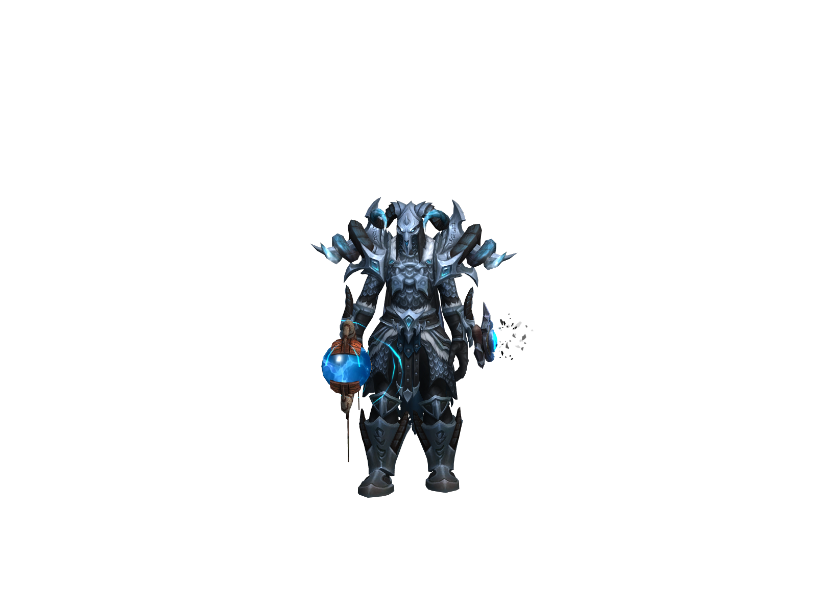 Ацетон 3D character render