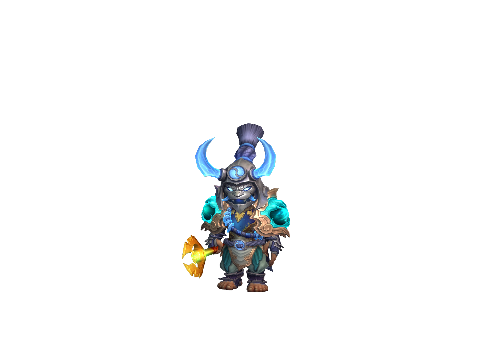 Дитясиная 3D character render