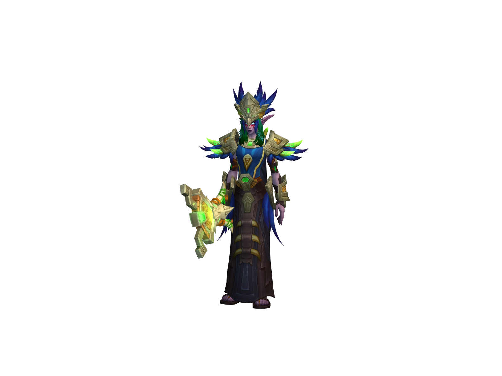 Лузаюкик 3D character render