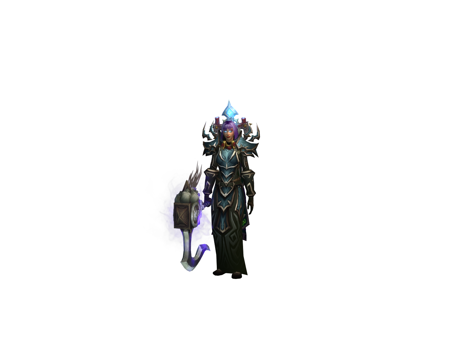 Влокхох 3D character render