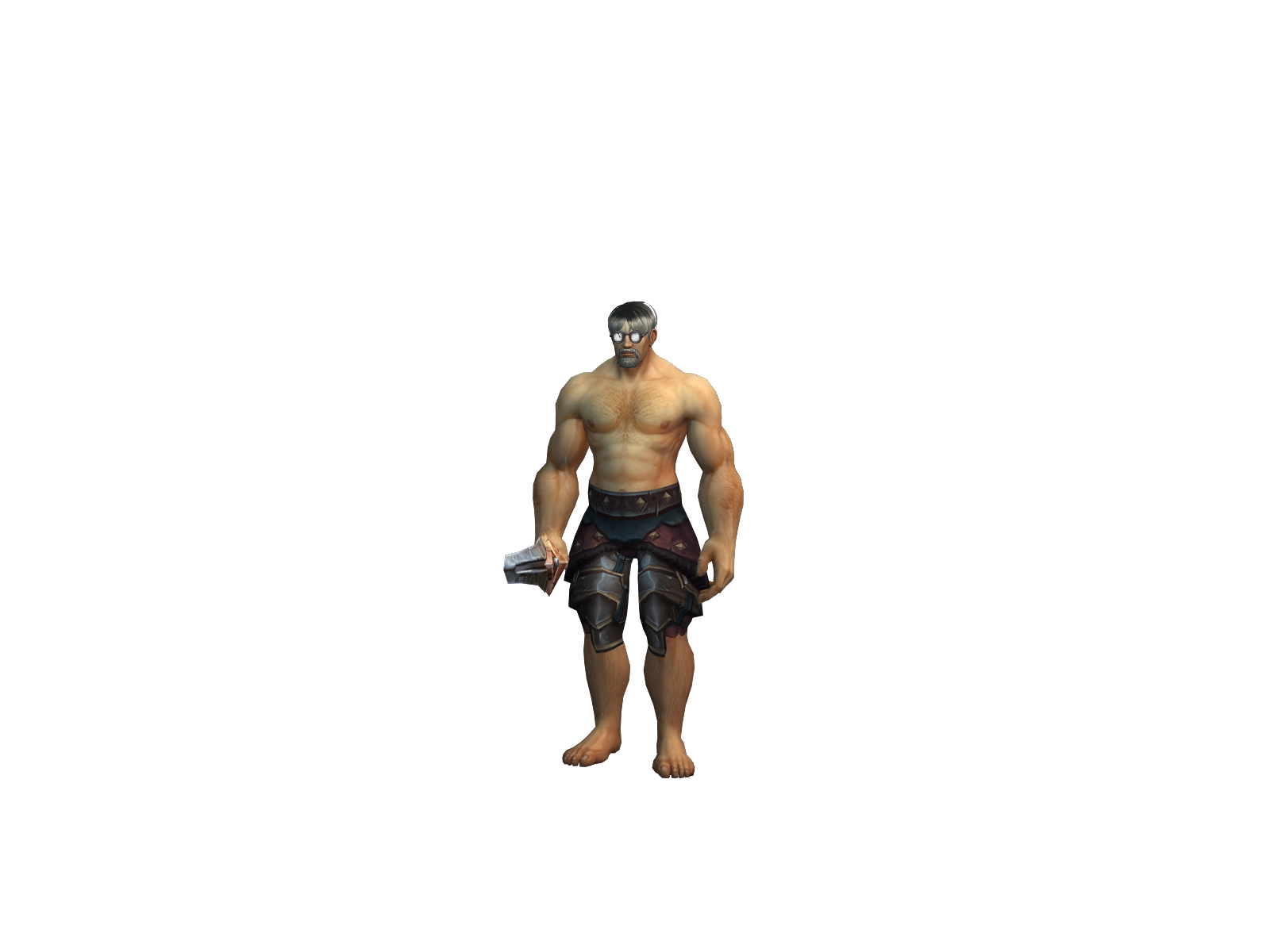 Хамаде 3D character render