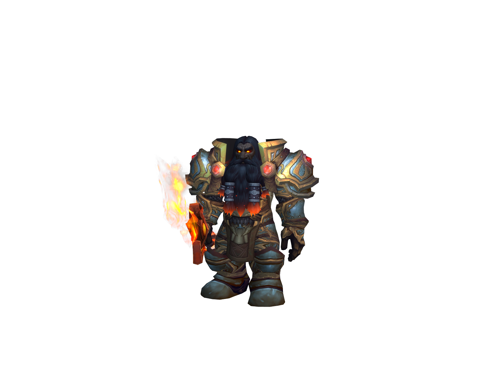 Хельгру 3D character render