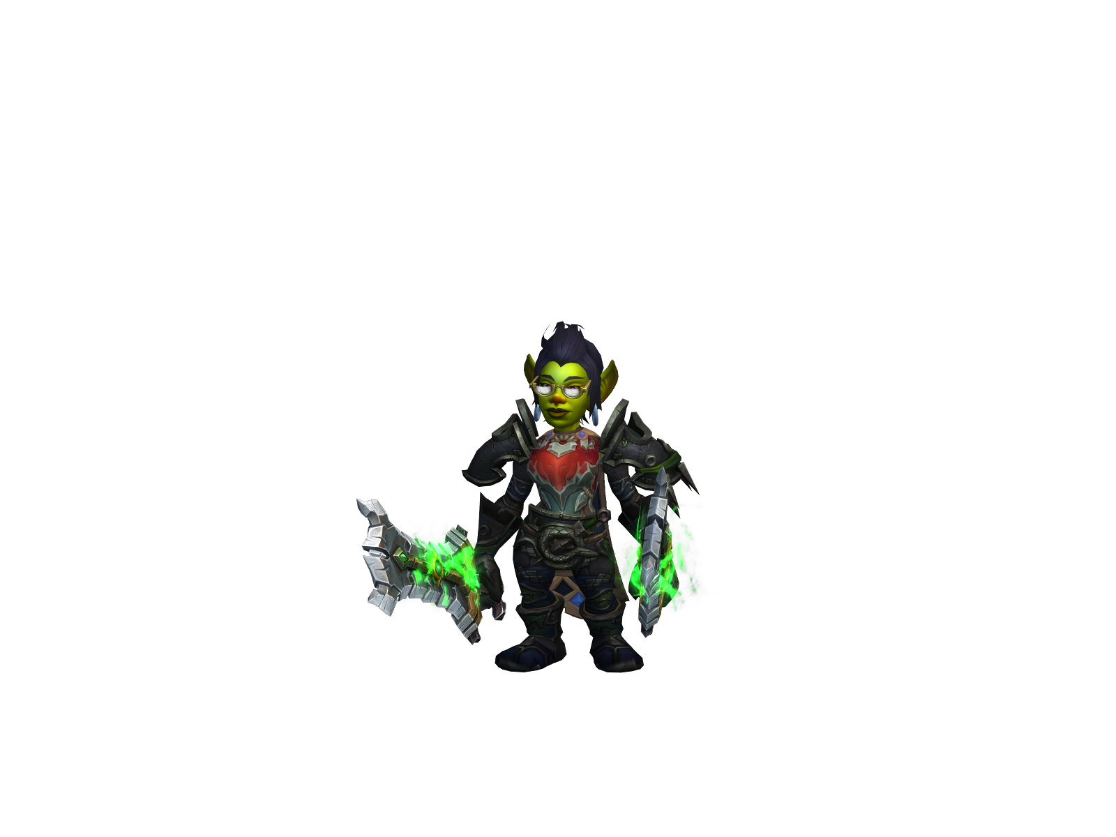 Каджикола 3D character render
