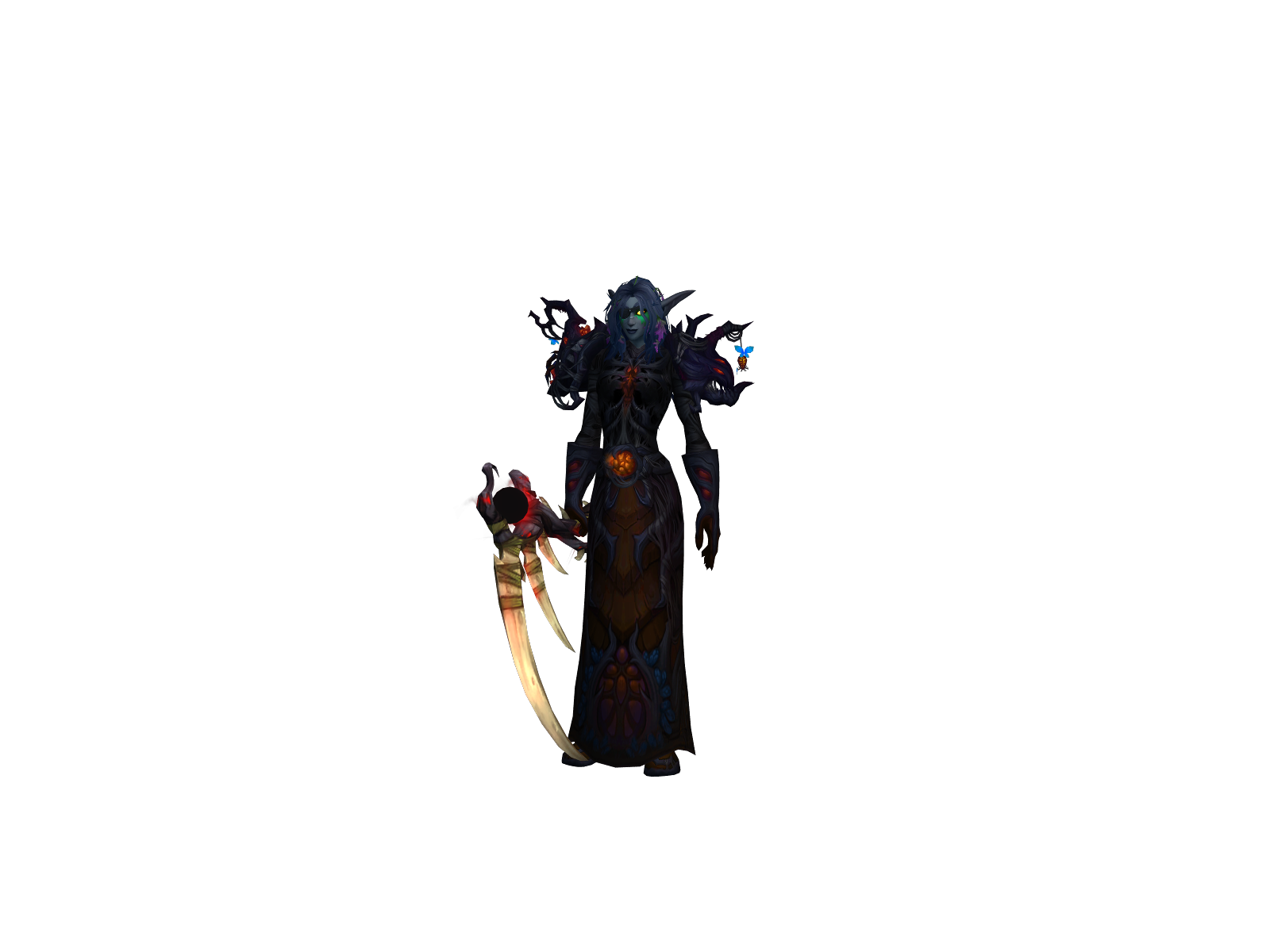 Диняциклон 3D character render