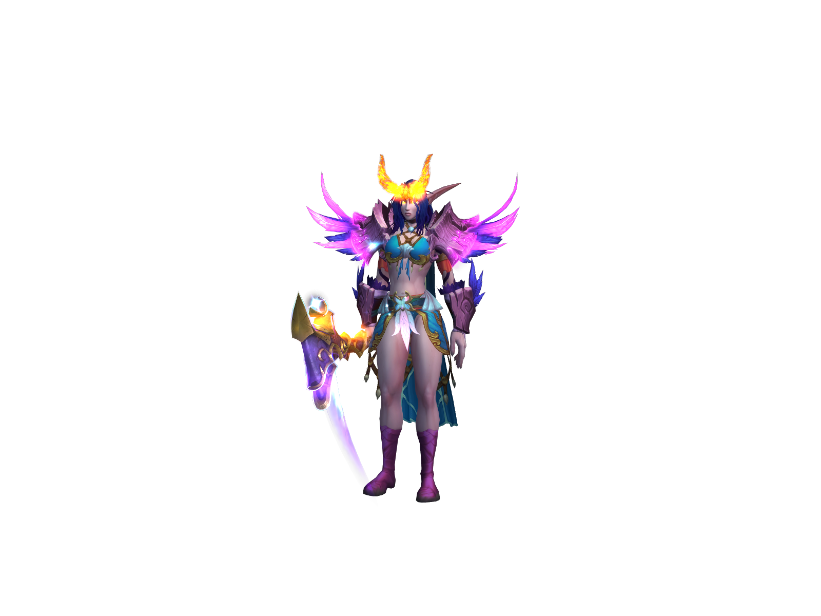 Нейтиви 3D character render