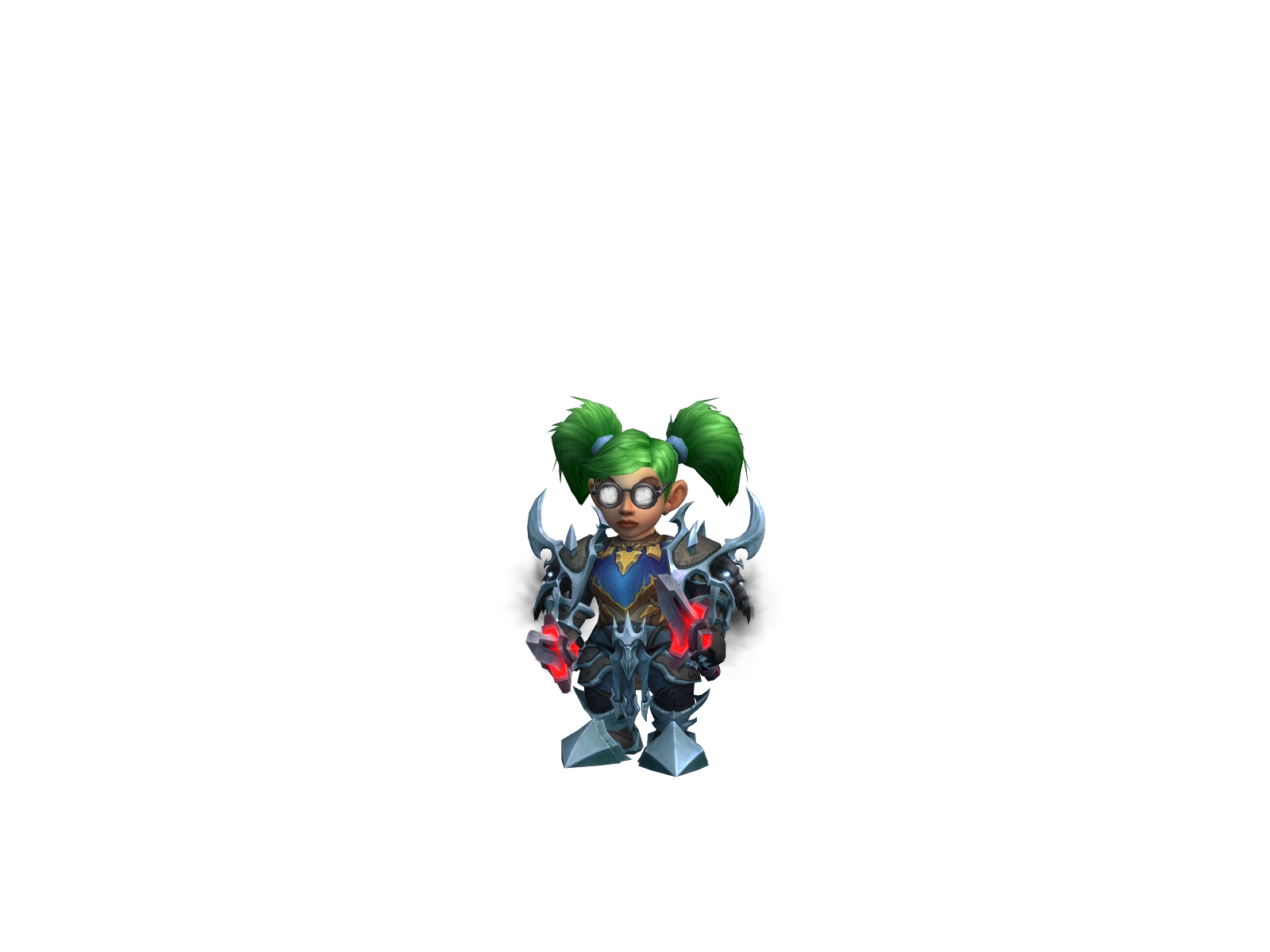 Миликрипчек 3D character render