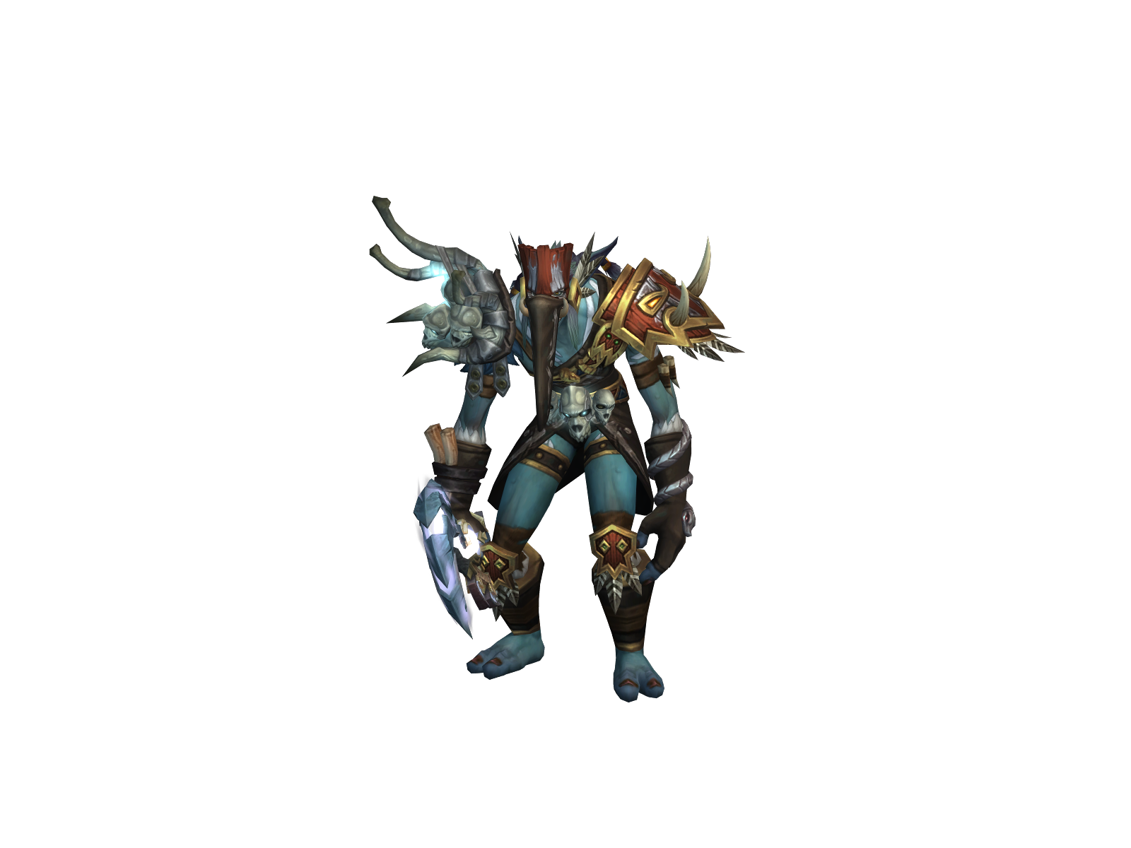 Манбунго 3D character render