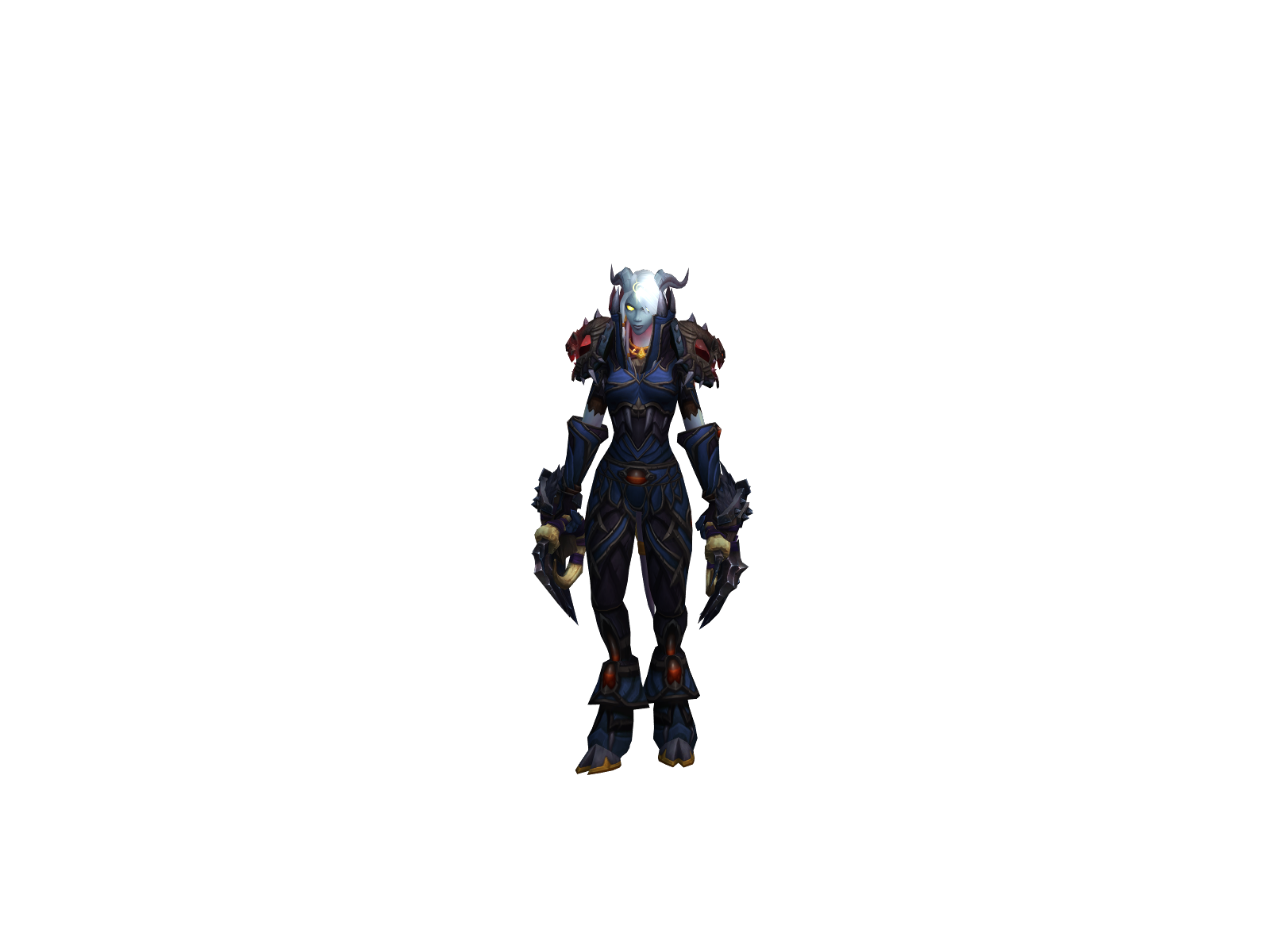 Акаарикс 3D character render