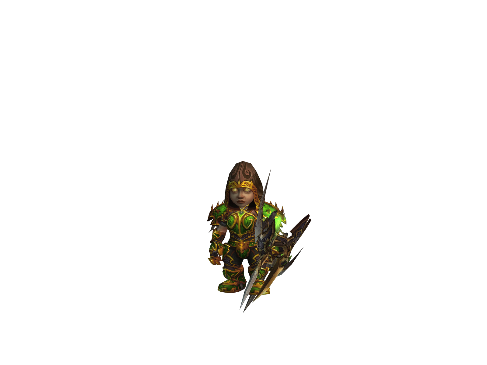 Истри 3D character render