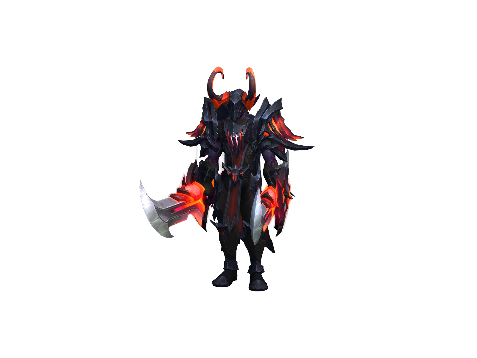 Шорукай 3D character render