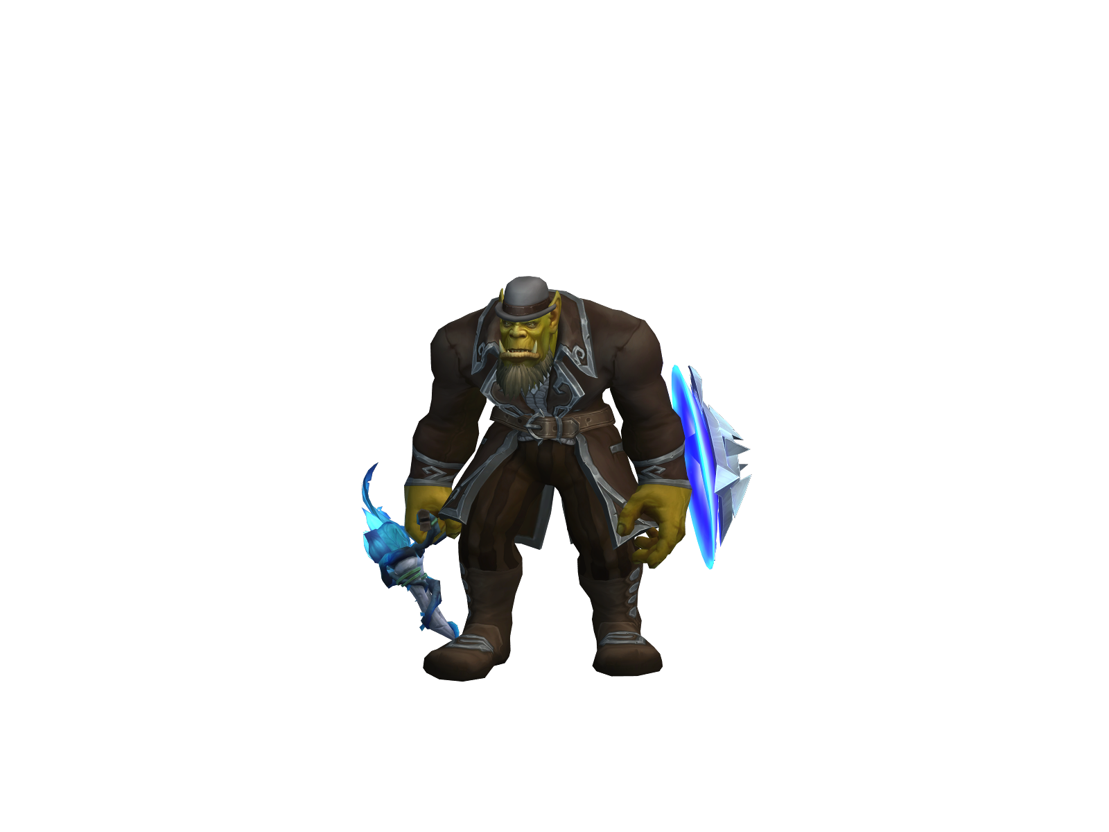 Оркнутый 3D character render