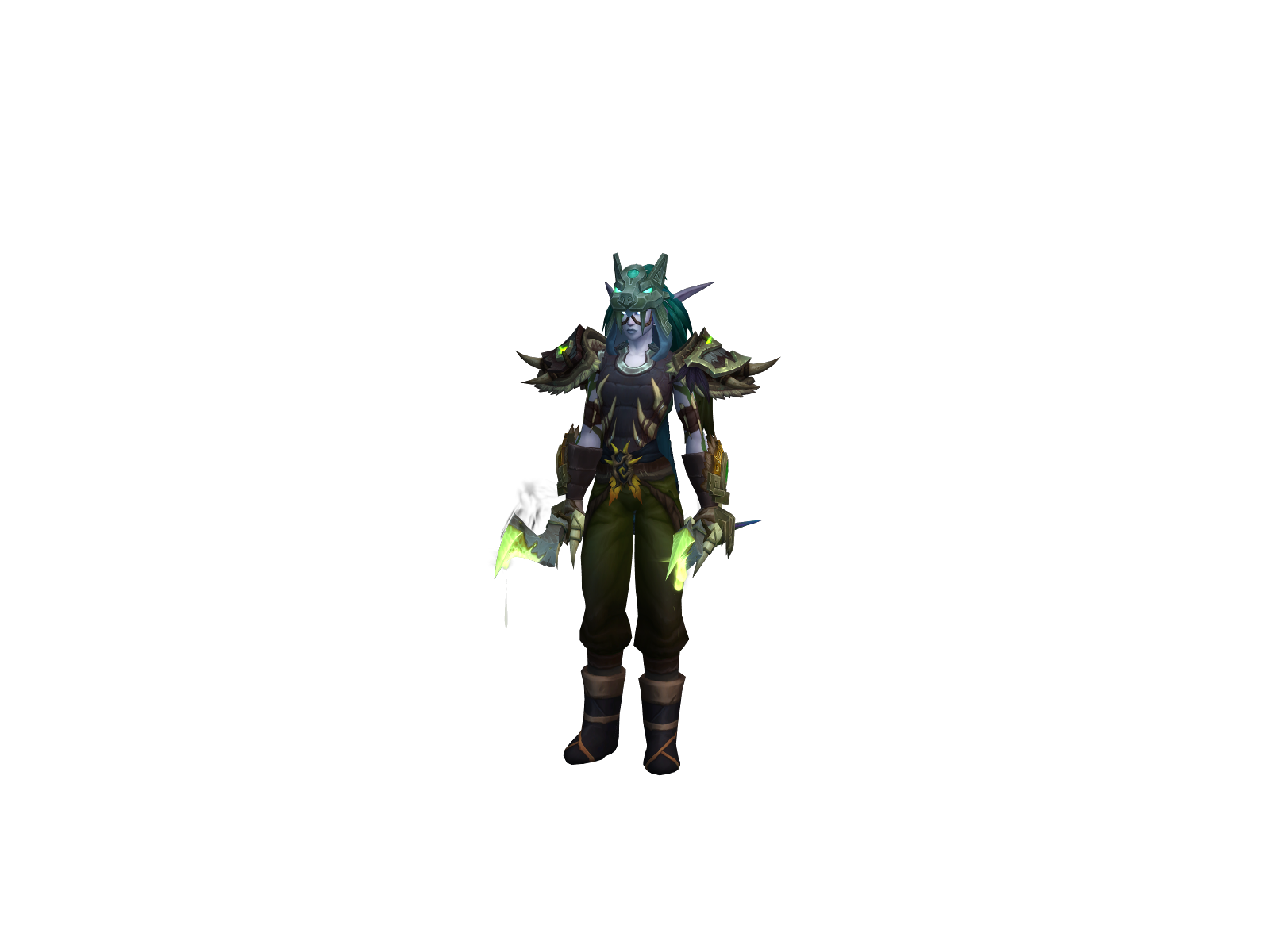 Траахо 3D character render