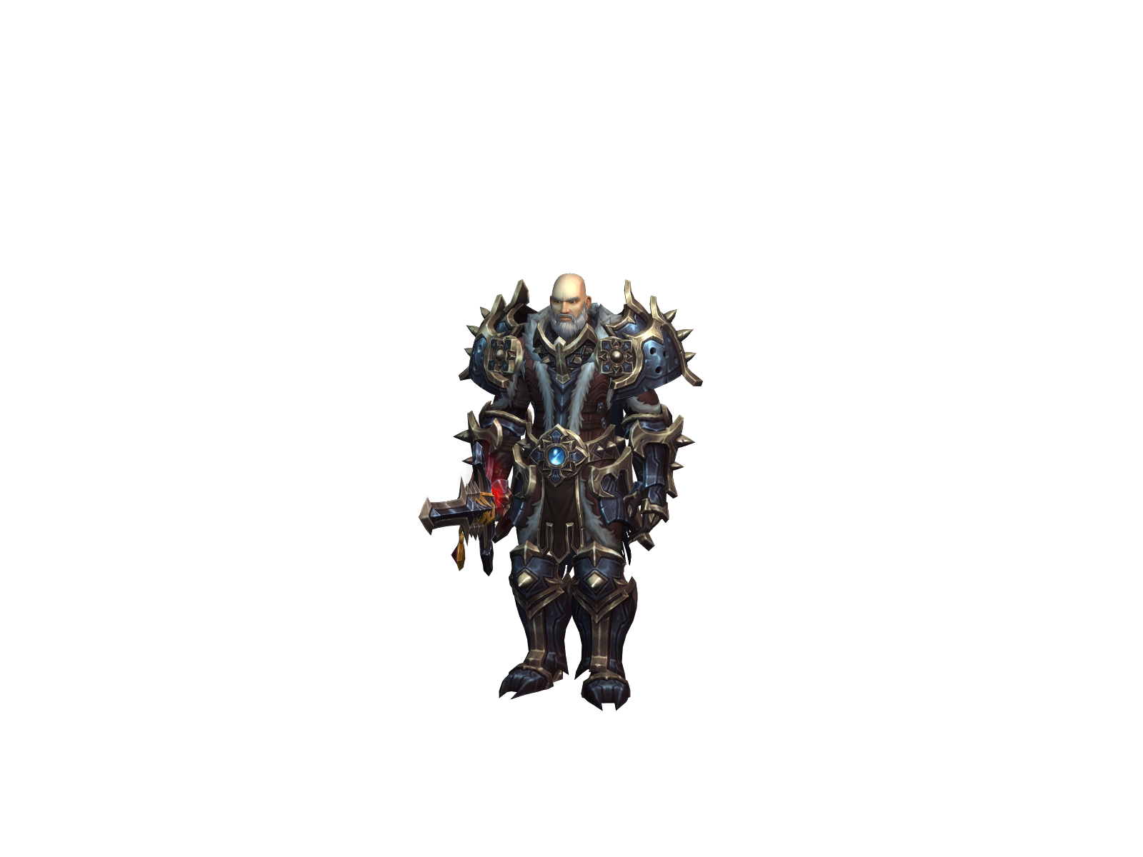 Златомир 3D character render