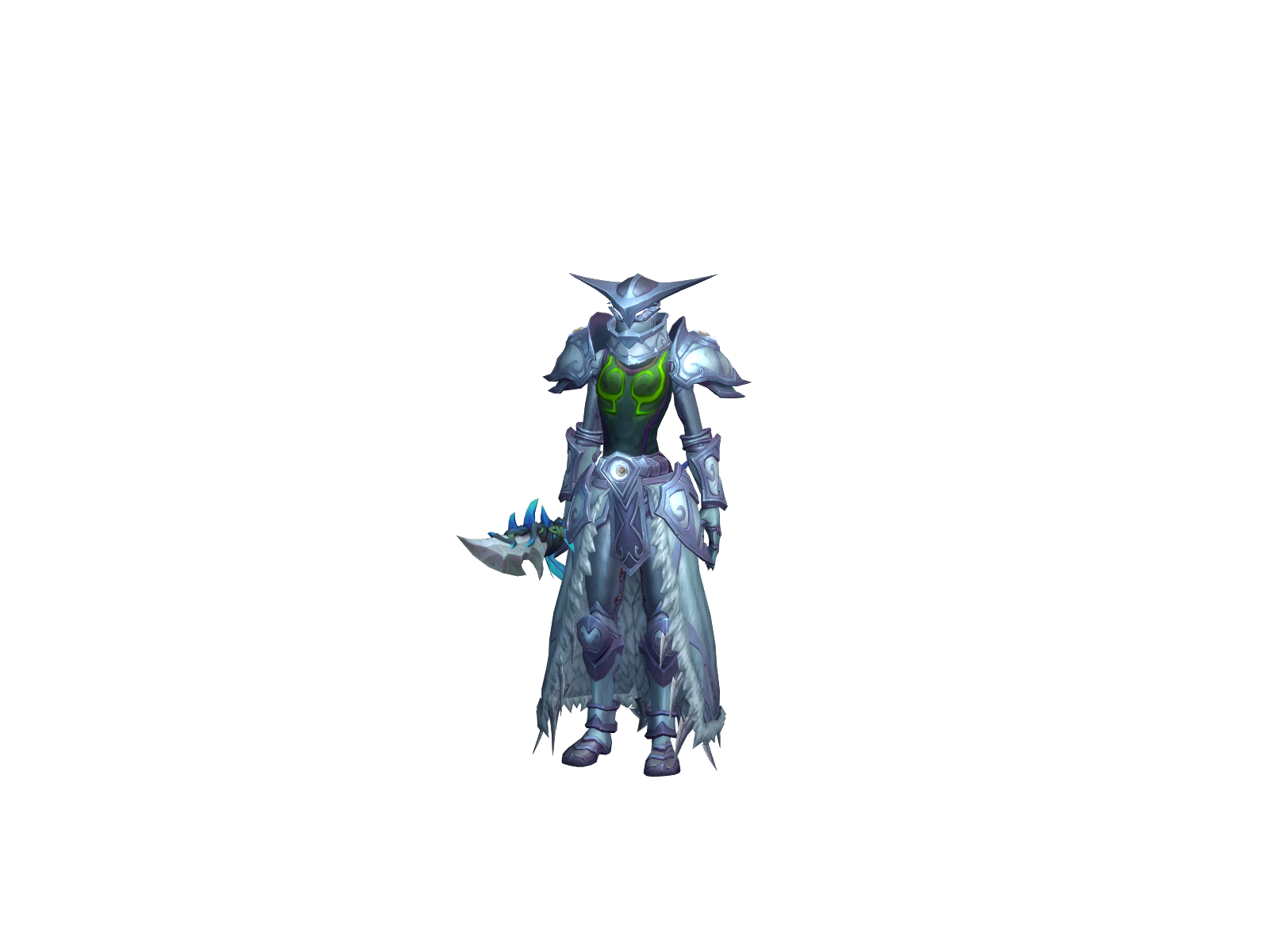 Лауфея 3D character render